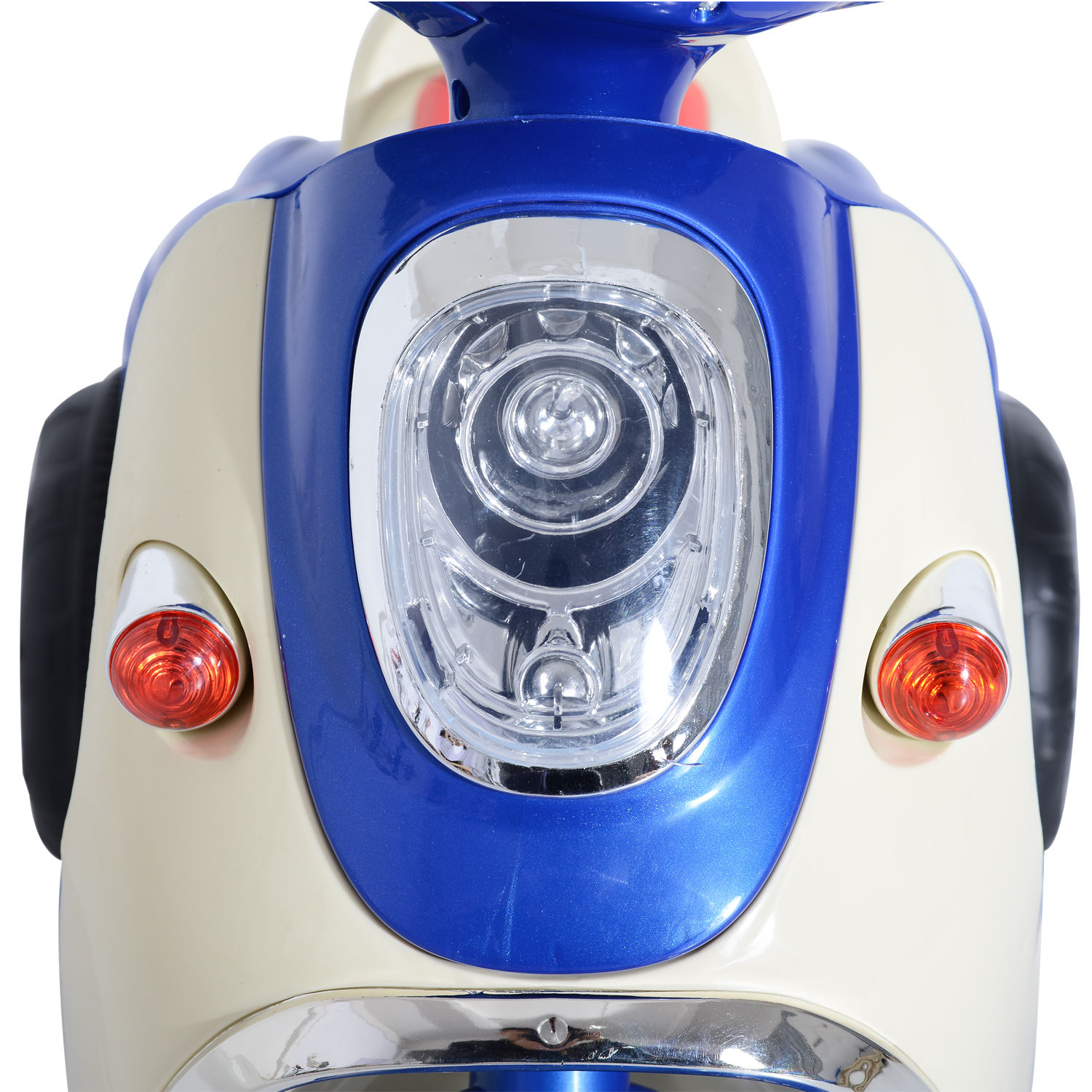 HOMCOM Kids Electric Ride On Toy Car 6V Electric Motorbike with Chargeable Battery Headlight and Music for 3-5 Years Blue 9