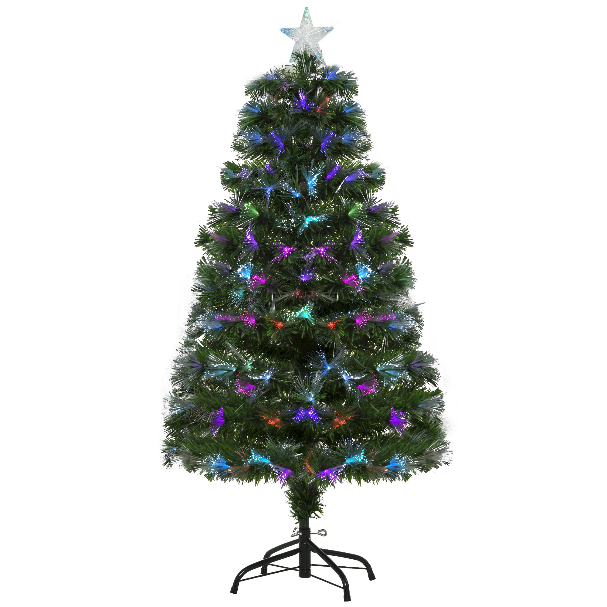 GOPLUS Albero Di Natale Automatico Con Luci LED PVC Verde Supporto In Metallo 120 270cm Luci Bianco Caldocoloratoverde Rosso Giallo Blu Cambio Luci In 11 Modi 180cm 45029326
