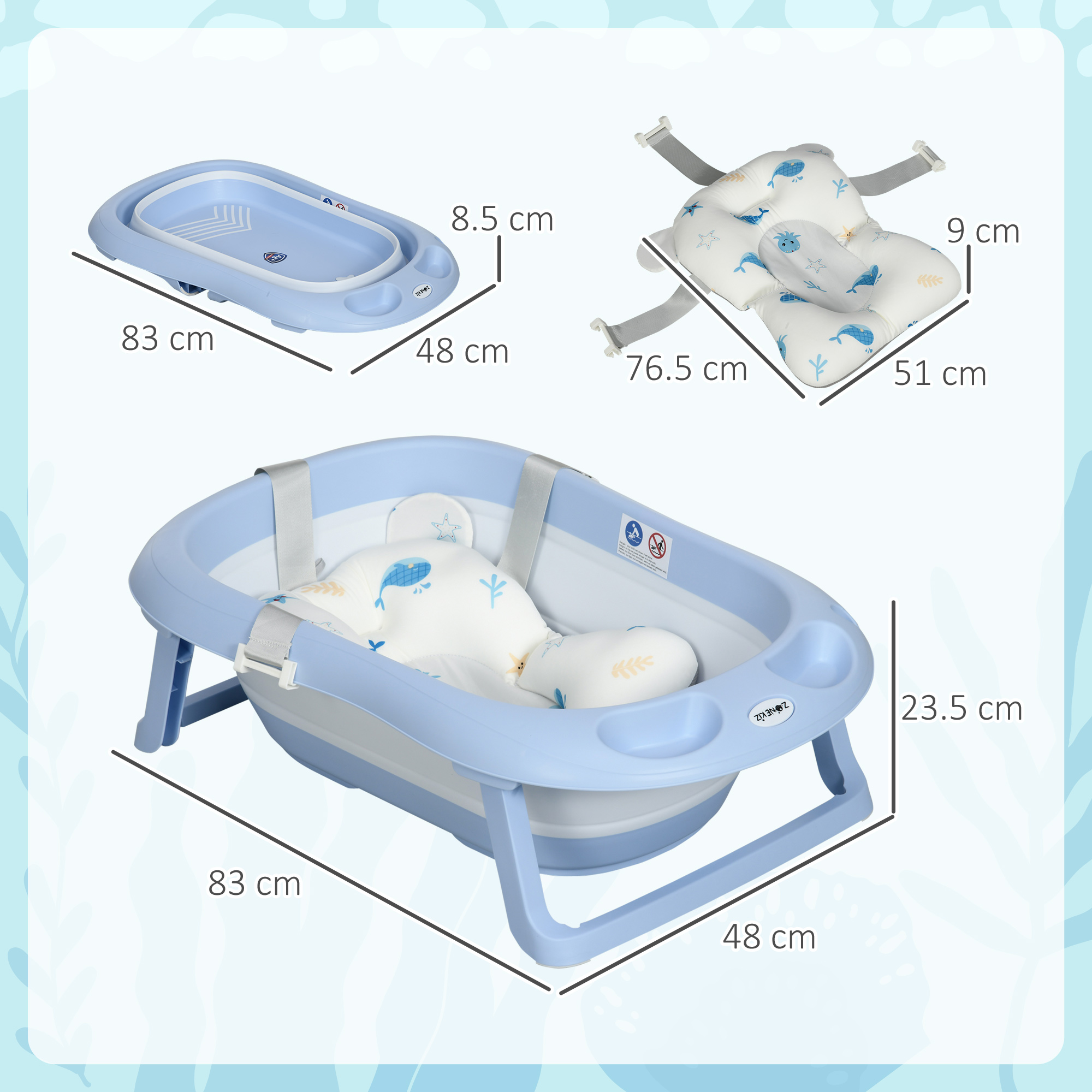 Vasca da bagno pieghevole - Vasca da bagno portatile isolata | Istanza
