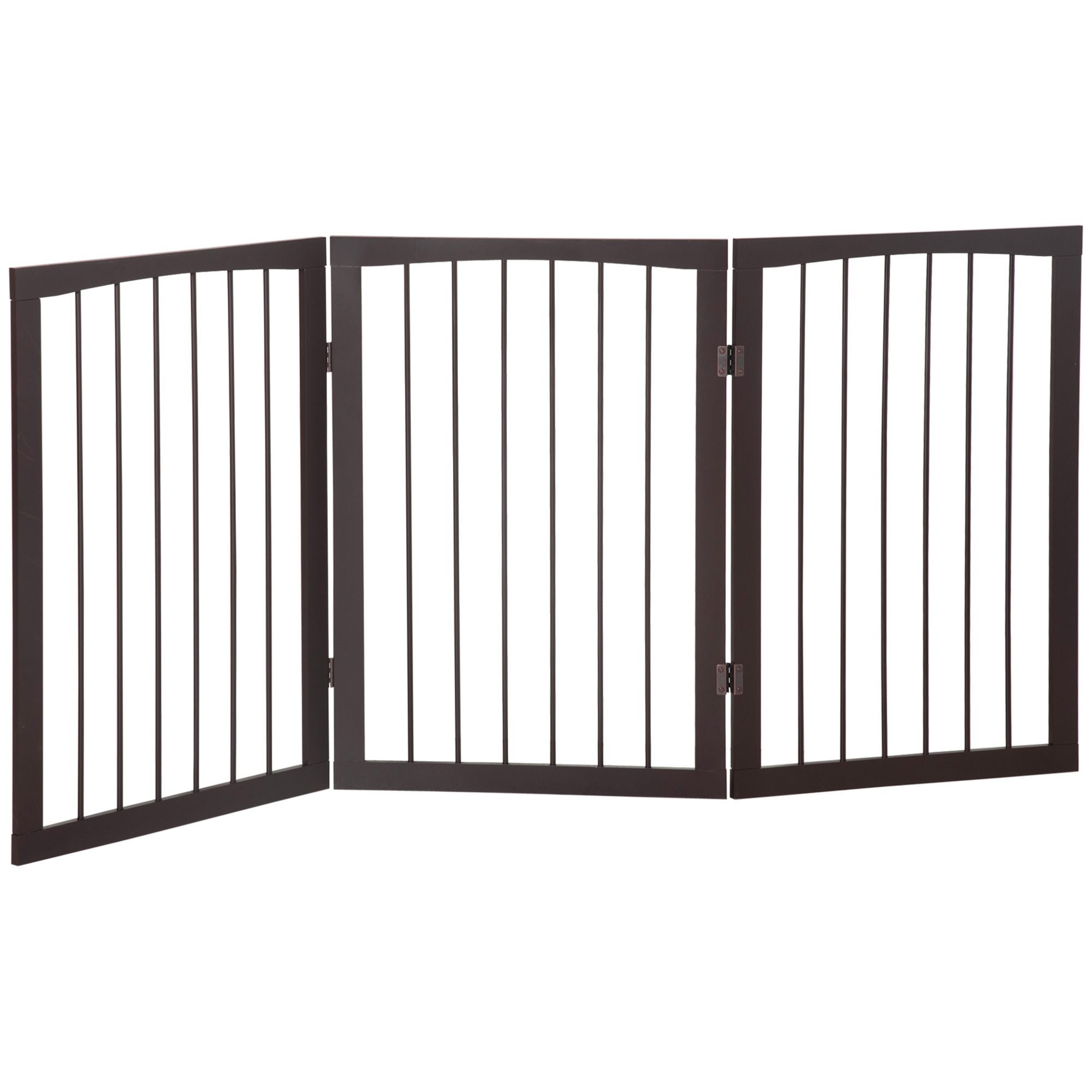 Barrière modulable pliable barrière de sécurité 160L x 76H cm MDF