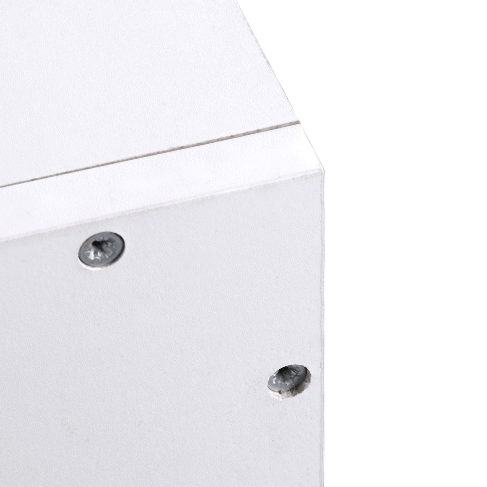 HOMCOM Wall Mounted Coat Hanger Hooks Rack Stand Hallway Coat Rack Rail & Storage Shelf Hanging Coat Organizer (White) 8