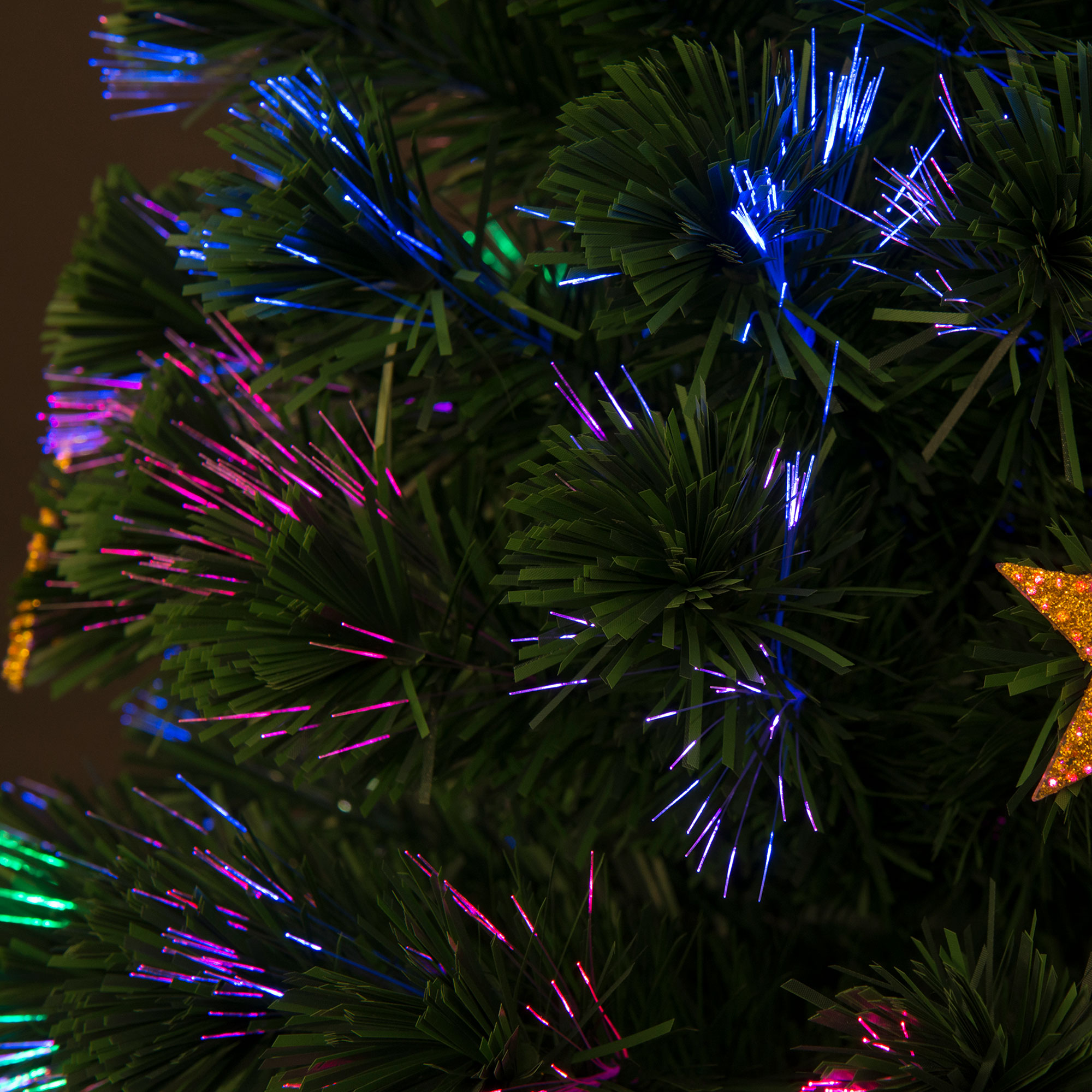 HOMCOM IT830-0610631 Albero di Natale LED 230 Rami 180cm