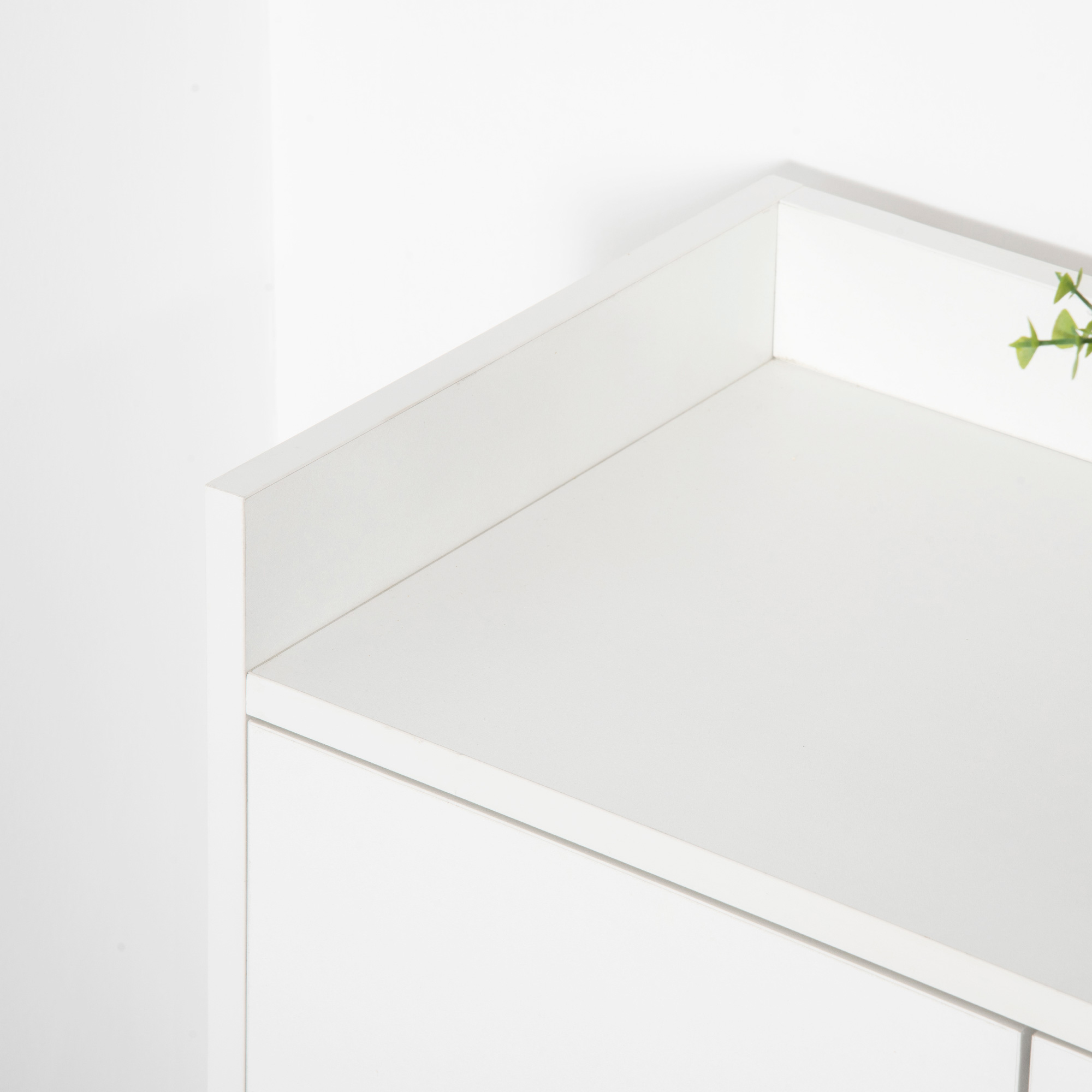 HOMCOM Modern Shoe Cabinet Storage Organizer with Doors and Shelves for Hallway & Entryway, 60L x 30W x 92Hcm, White 8