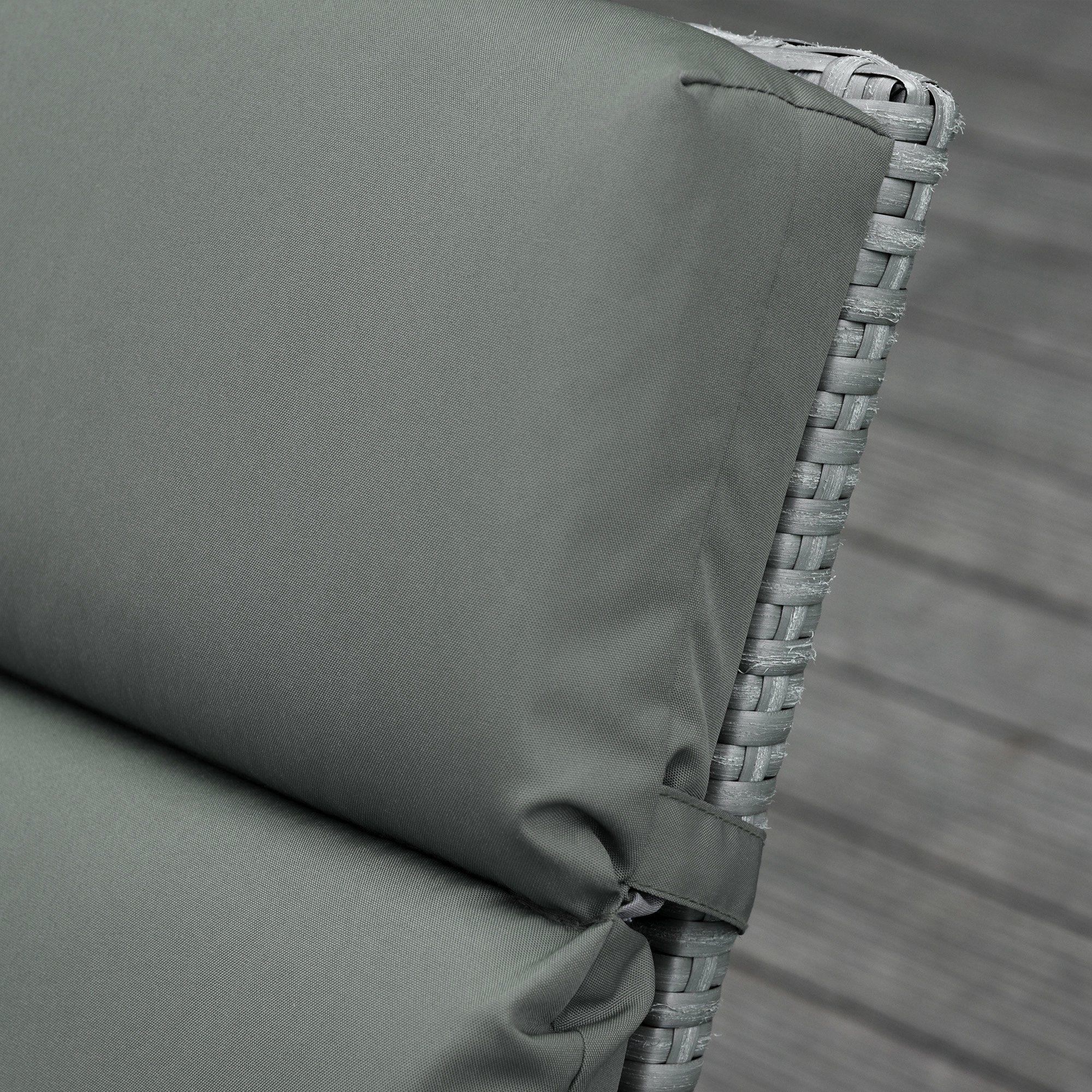 Lot De 2 Matelas Pour Transat - Housse Polyester Résistante | Épaisseur 7 Cm | Attaches Intégrées | Confort Jardin Et Plage