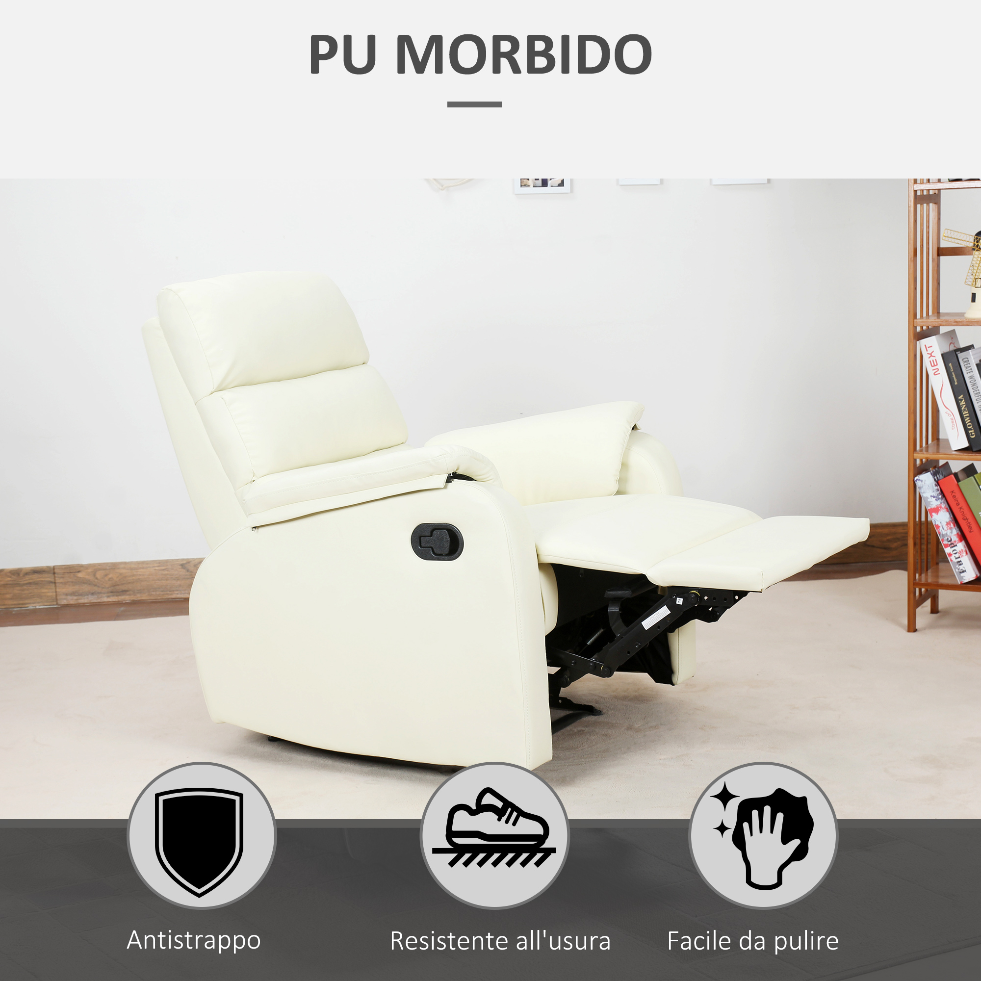 Poltrone Relax Poltrone Piccole Amazon HOMCOM Poltrona Relax