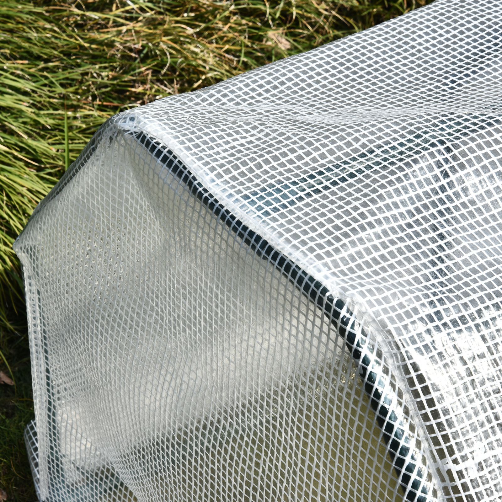 Minikasvuhoone, ilmastikukindel, kergesti transporditav, 99 cm x 71 cm x 60 cm, tunnelkast, roheline