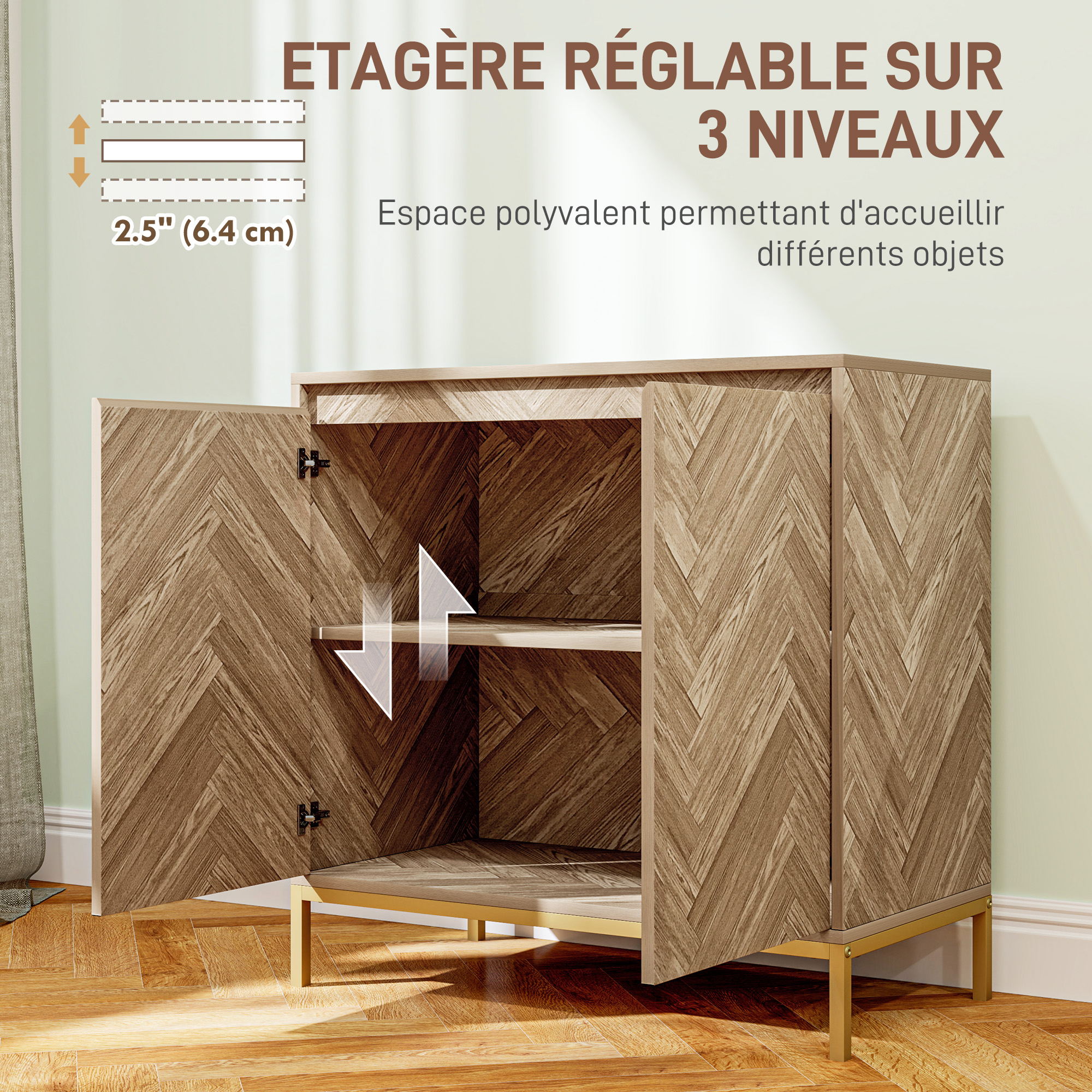 HOMCOM Meuble de rangement buffet avec placard à 2 portes et 2 étagères noir | Home Depot Canada HOMCOM Meuble de rangement buffet avec placard à 2 portes et 2 étagères noir | Home Depot Canada