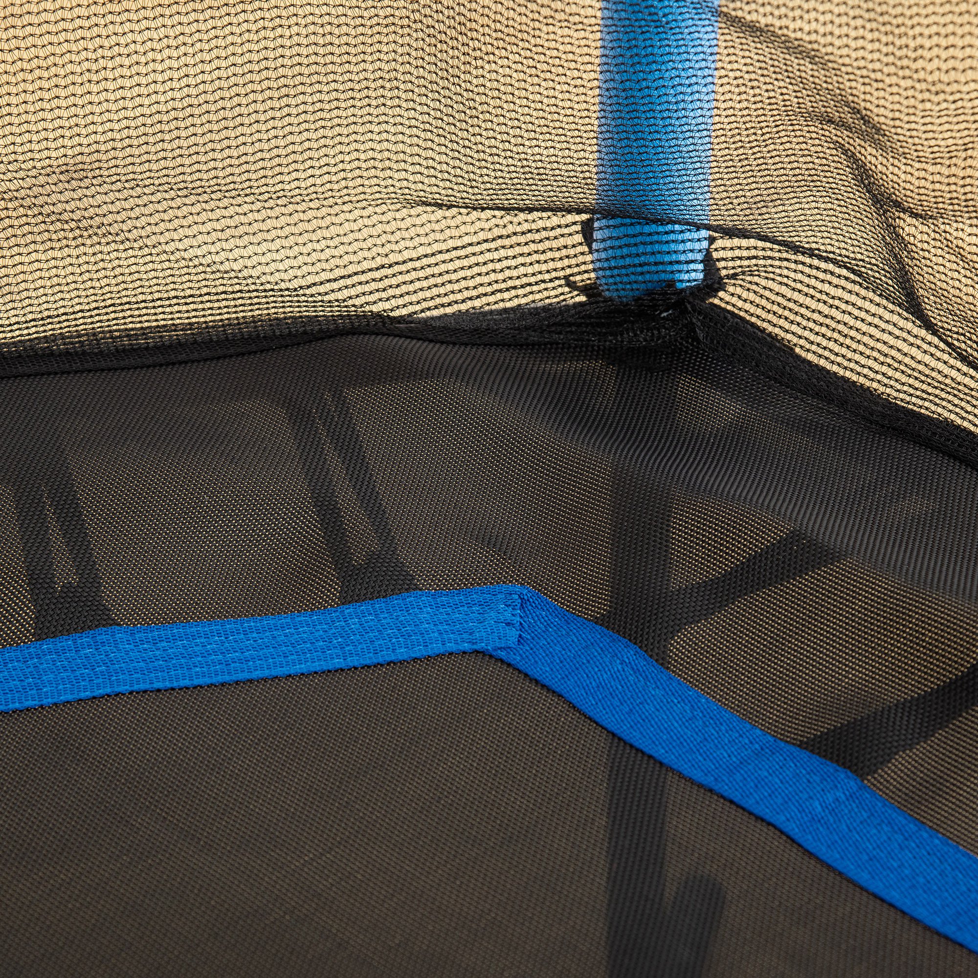 HOMCOM Kids Trampoline Mini Bouncer with Enclosure Safety Net For Ages 3-10 Years Blue 9