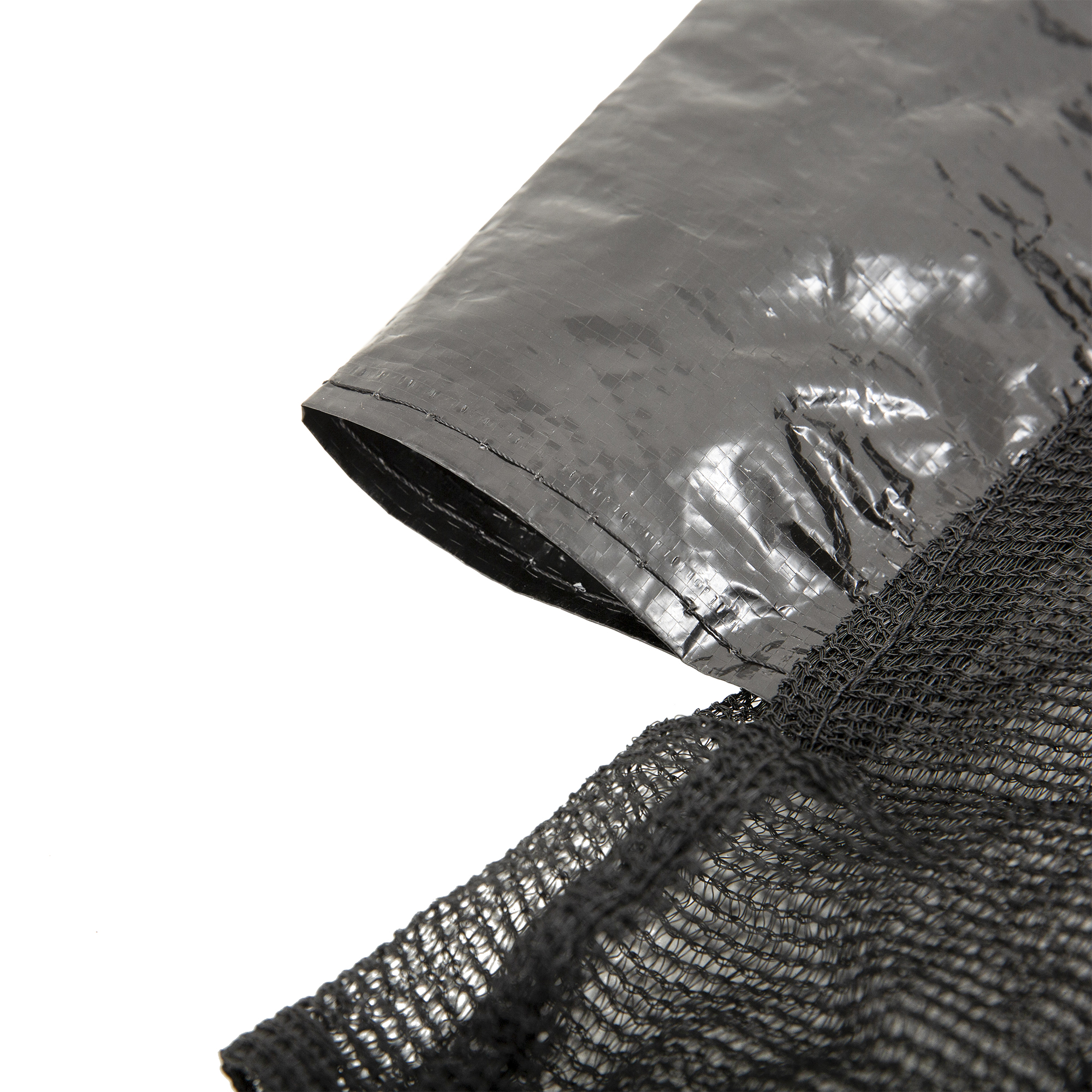 HOMCOM 13ft Trampoline Net Replacement Safety Net Enclosure Net Spare w/ 8 Poles 9