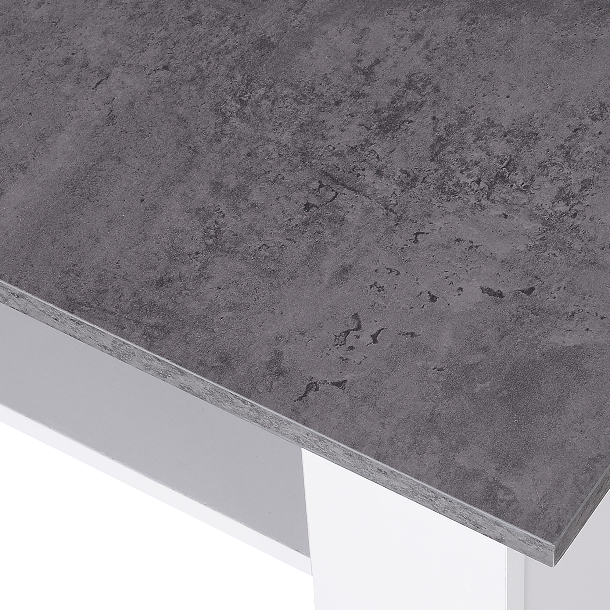 HOMCOM Square Coffee Table, Wooden Coffee Table with Storage, Cocktail Center Tea Table for Home Office, 80W x 80D x 31.5Hcm, Grey and White 9