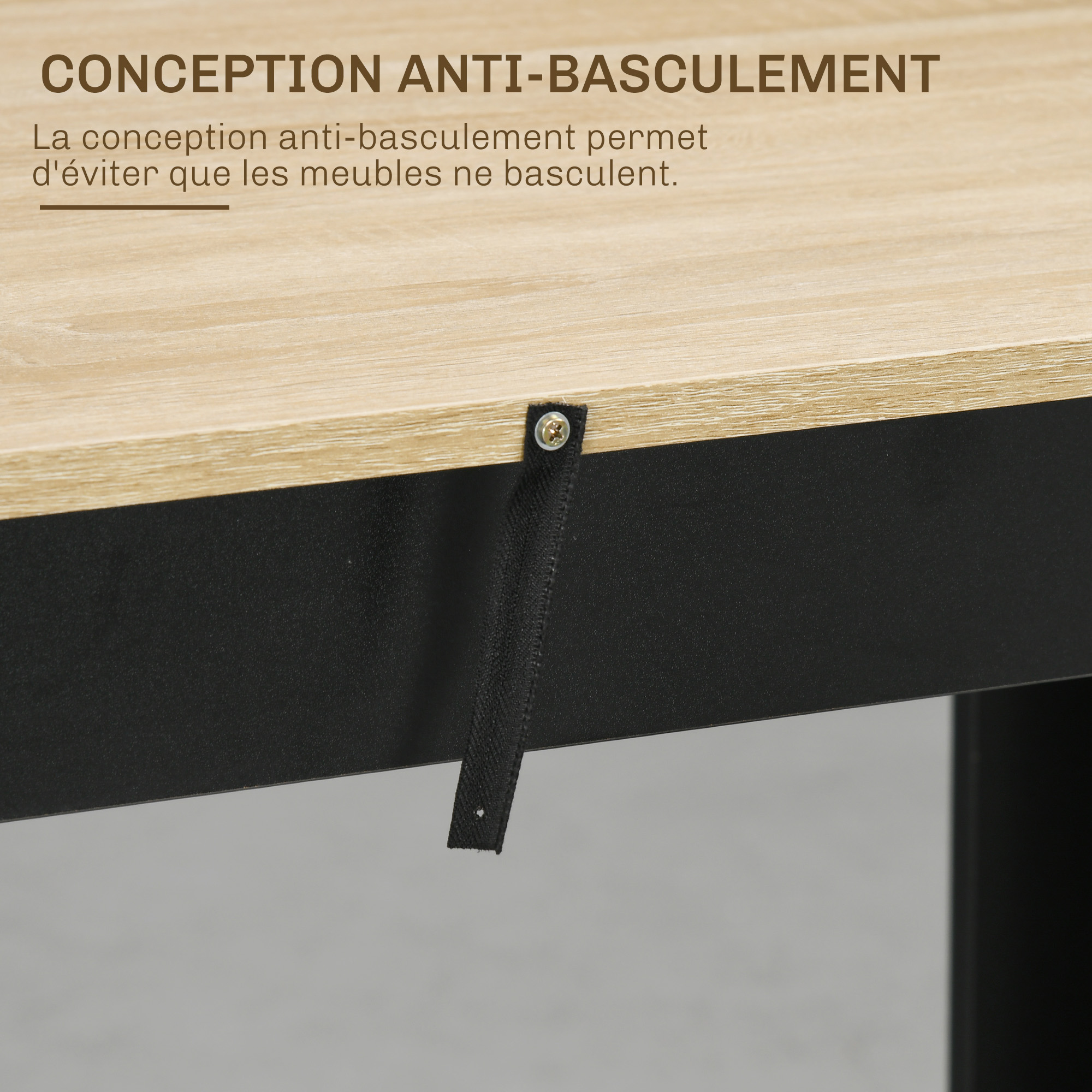 Table De Bar HOMCOM Haute Design Marbre Blanc - 120x40x100cm, Idéale Cuisine Et Salon