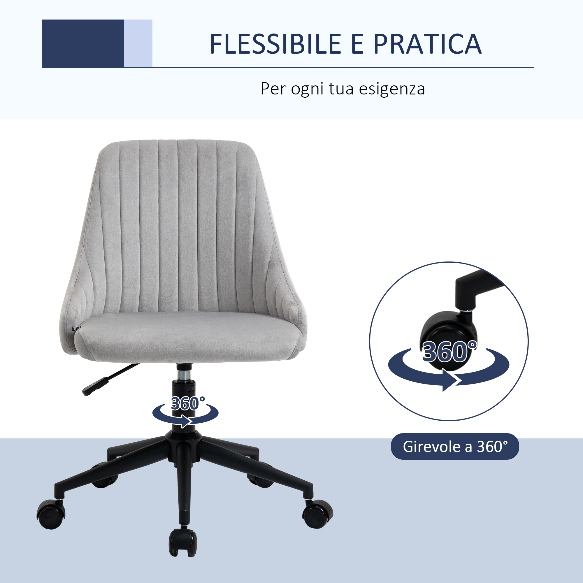Vinsetto SEDIE - Sedute ergonomiche ed eleganti per casa e ufficio