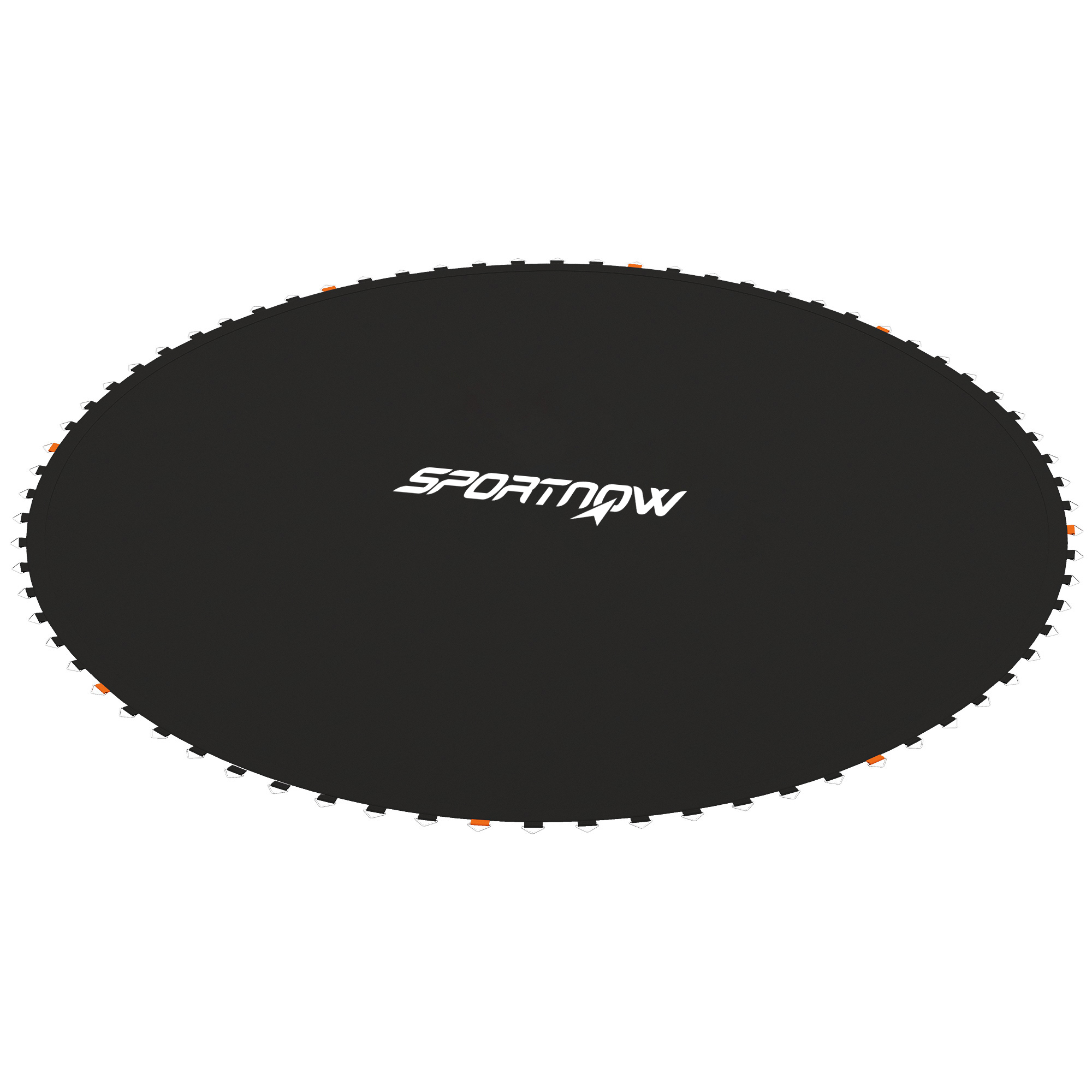 SPORTNOW Tapis de rechange pour trampoline tapis de saut de remplacement, compatible trampoline Ø 3,7 m et ressorts de 14 cm