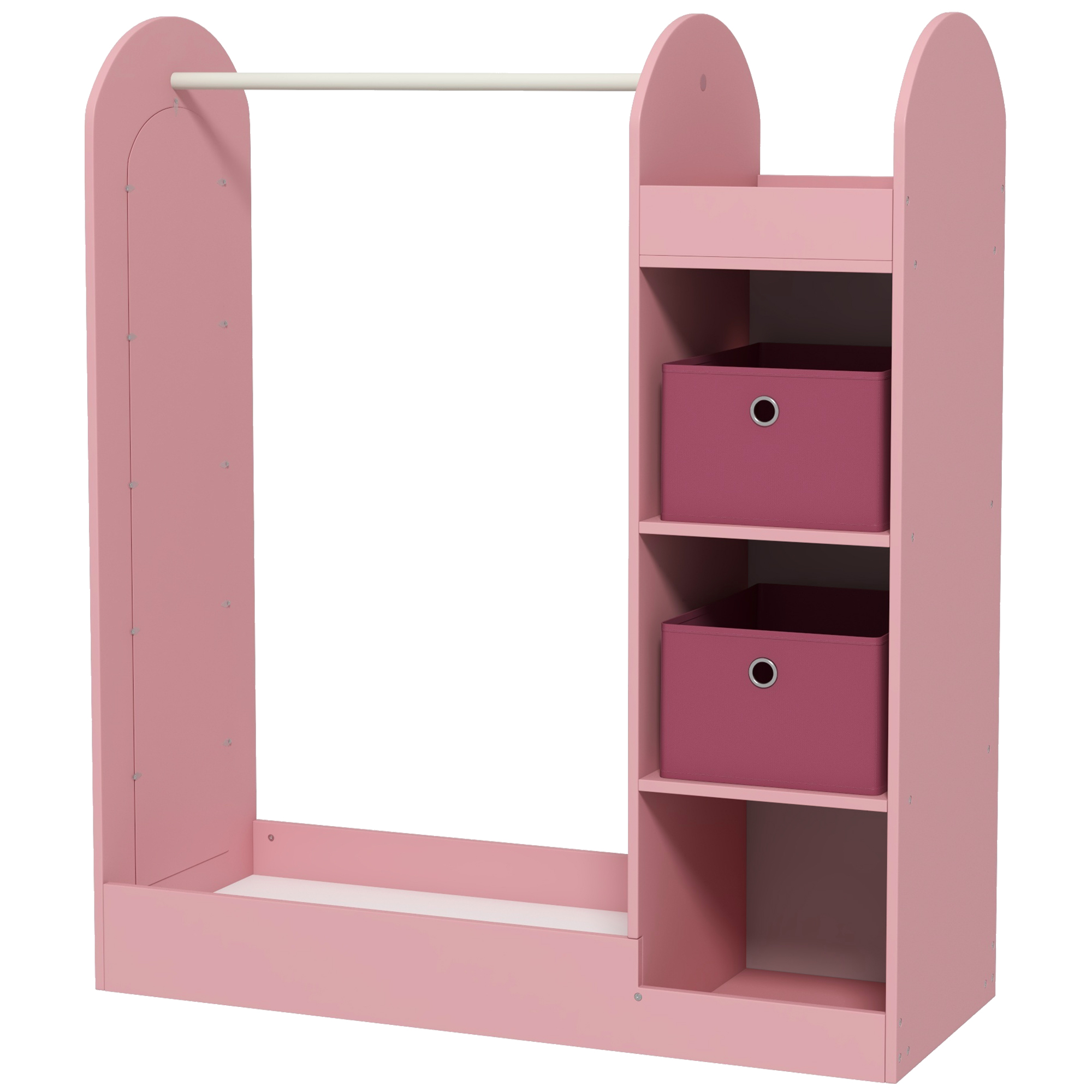 Compra Camicetta in chiffon testurizzato rosa con maniche scese all'ingrosso