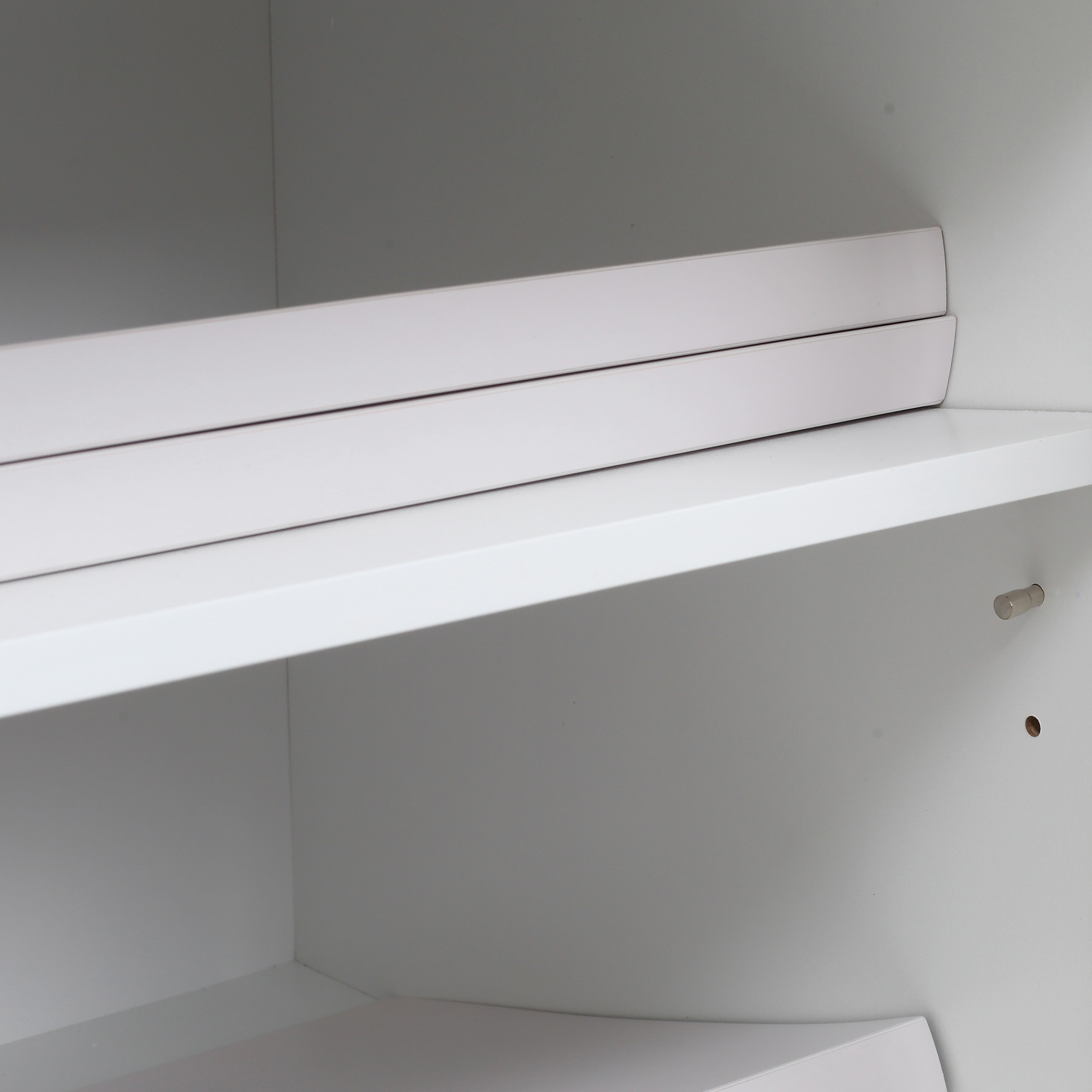 Vinsetto Printer Stand Mobile Printer Cabinet with Storage, Open Shelf, Drawer for Home Office, 60cm x 39cm x 80cm, White 8