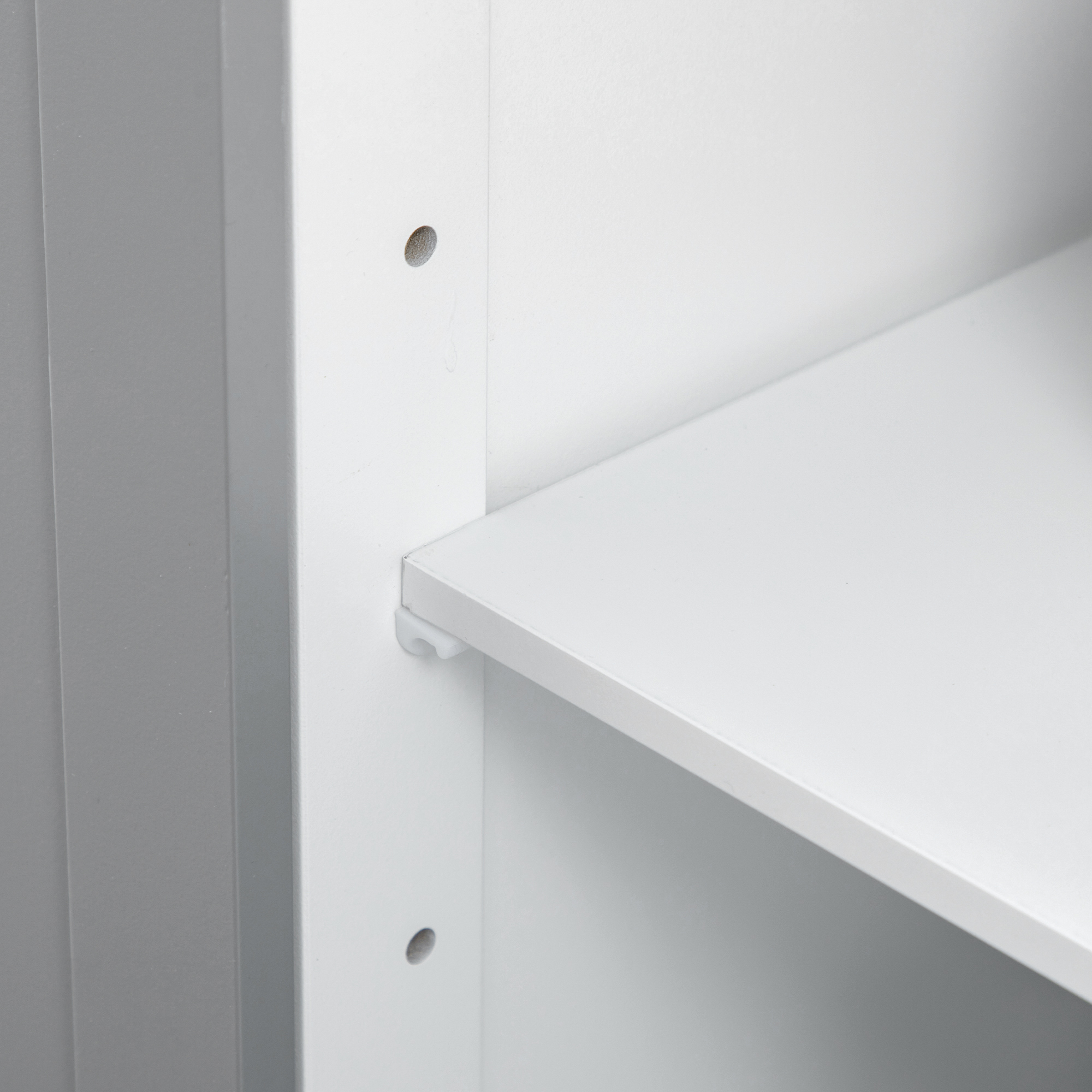 kleankin Tall Bathroom Cabinet Free Standing Slimline Cupboard Tallboy Unit Storage Organiser for Bathroom, Living Room, Kitchen 9