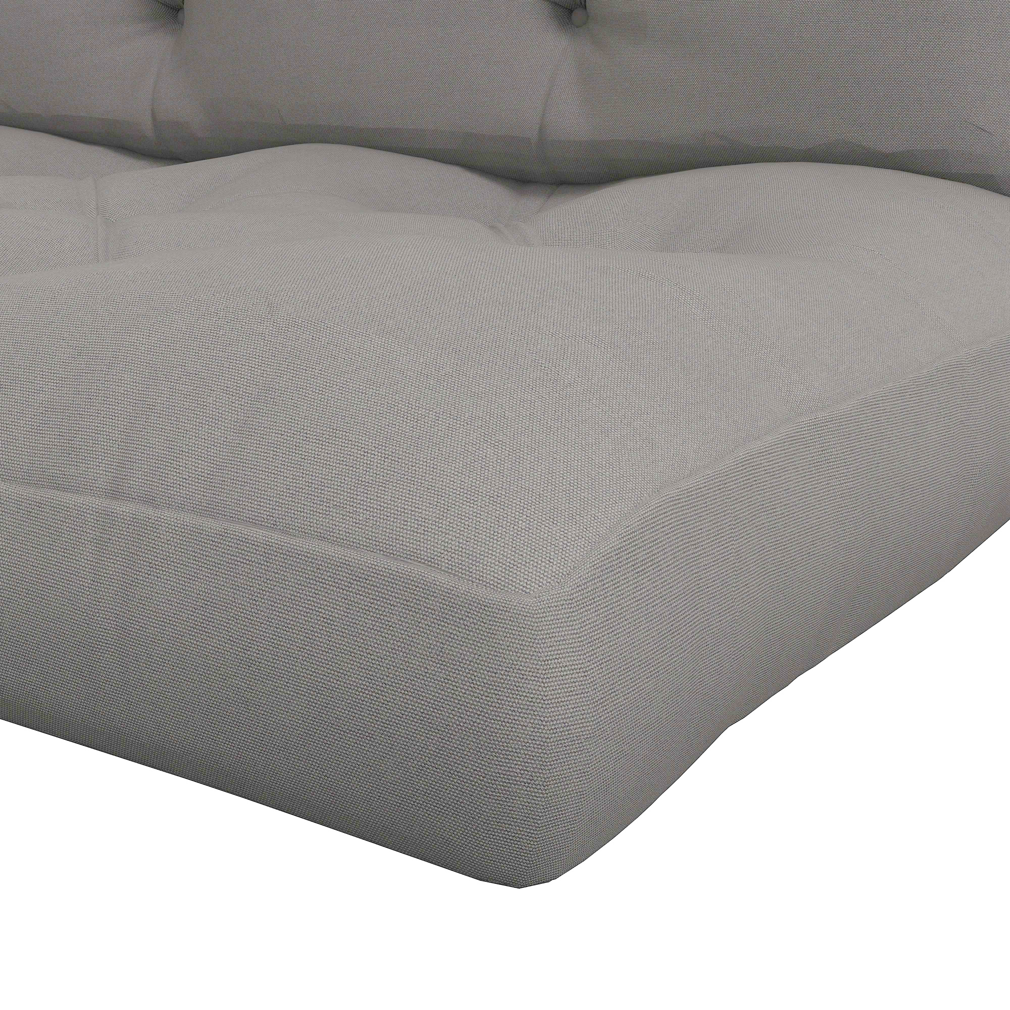 Outsunny Seat and Back Padded Pallet Cushion Set Light Grey 9