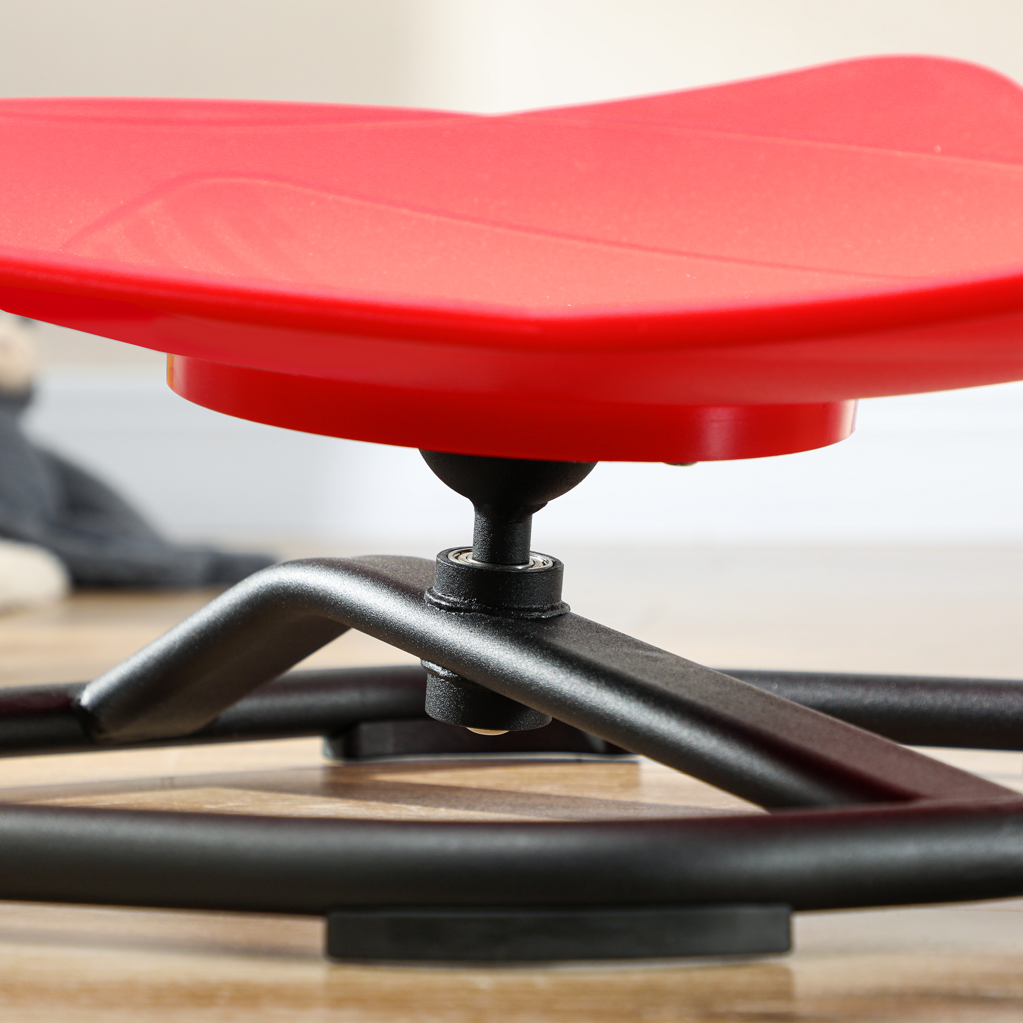 AIYAPLAY Sensory Spinning Chair for Kids, for Coordination, Balance, Red 7