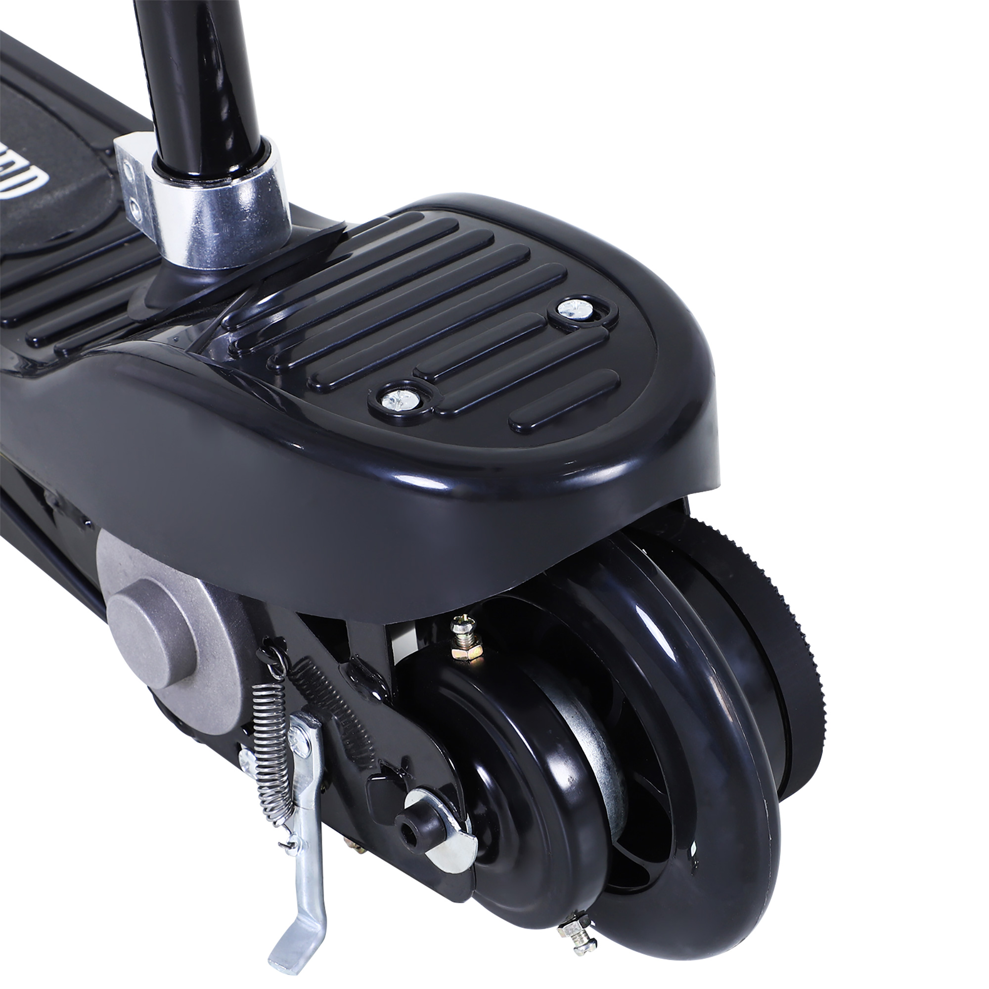 HOMCOM Powered E-Scooter Ride-On, with Brakes, Adjustable Seat, Adjustable Handlebars, Black 9