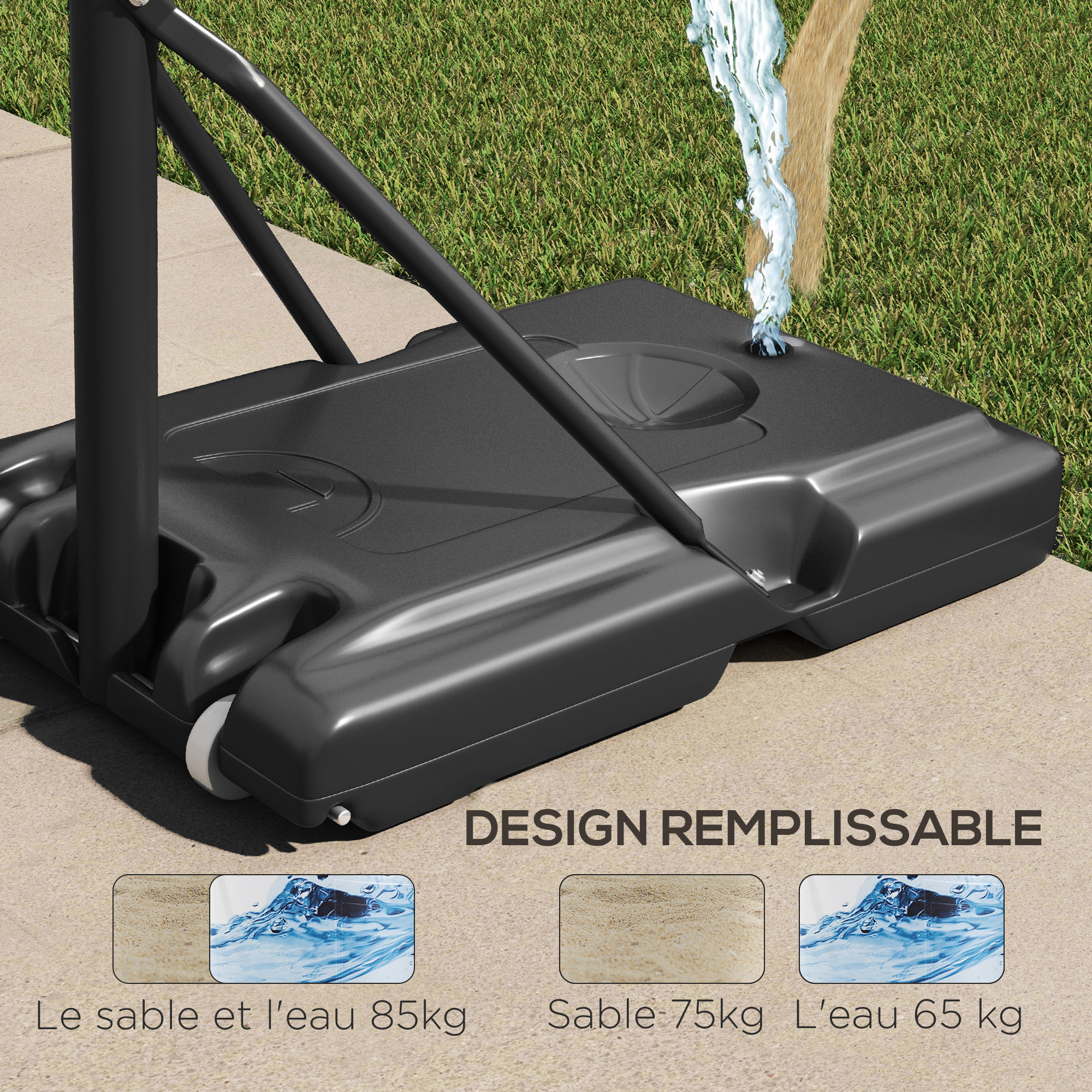 Panier De Basket Exterieur 3m05