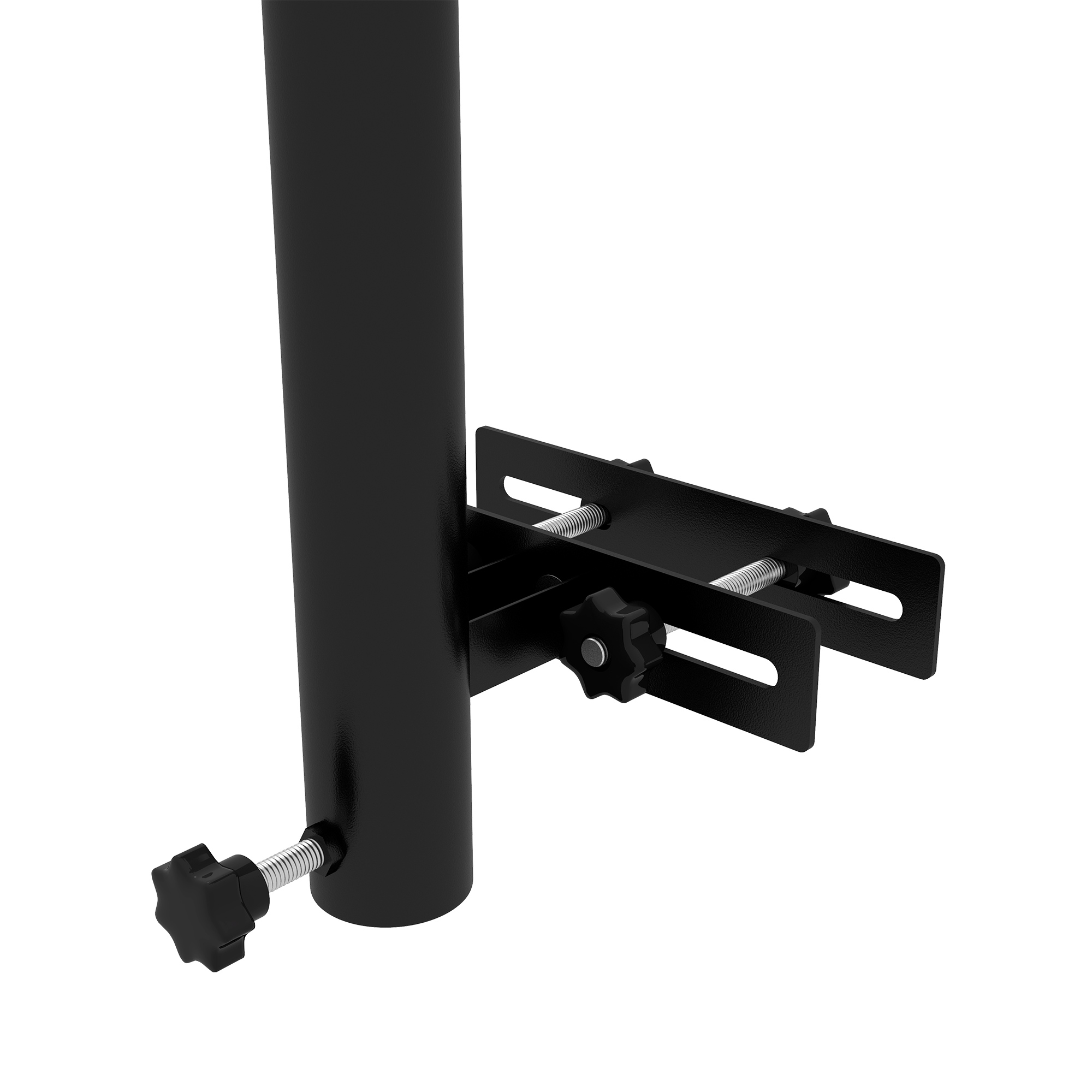 Support De Parasol De Balcon Réglable En Acier Galvanisé - Fixation Rapide Pour Balustrade - 11