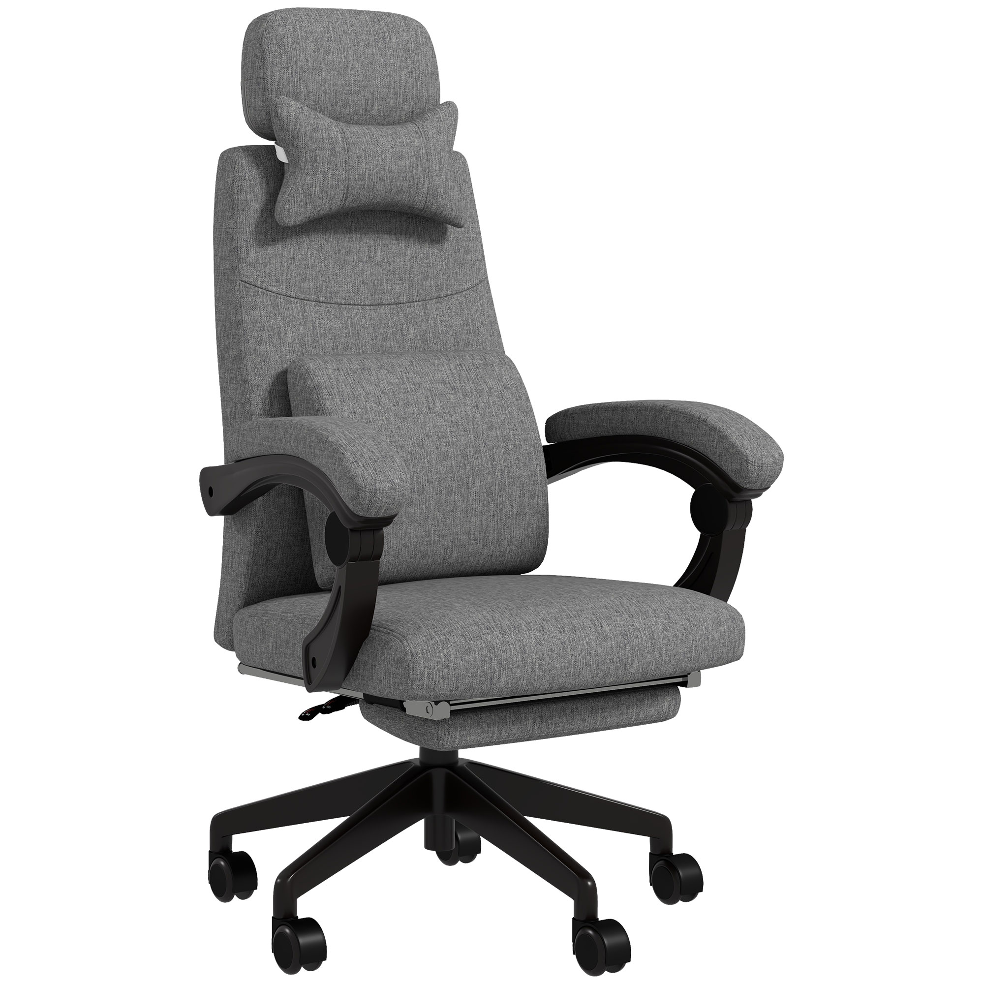 Vinsetto High Back Office Chair Reclining Computer Chair with Footrest ...