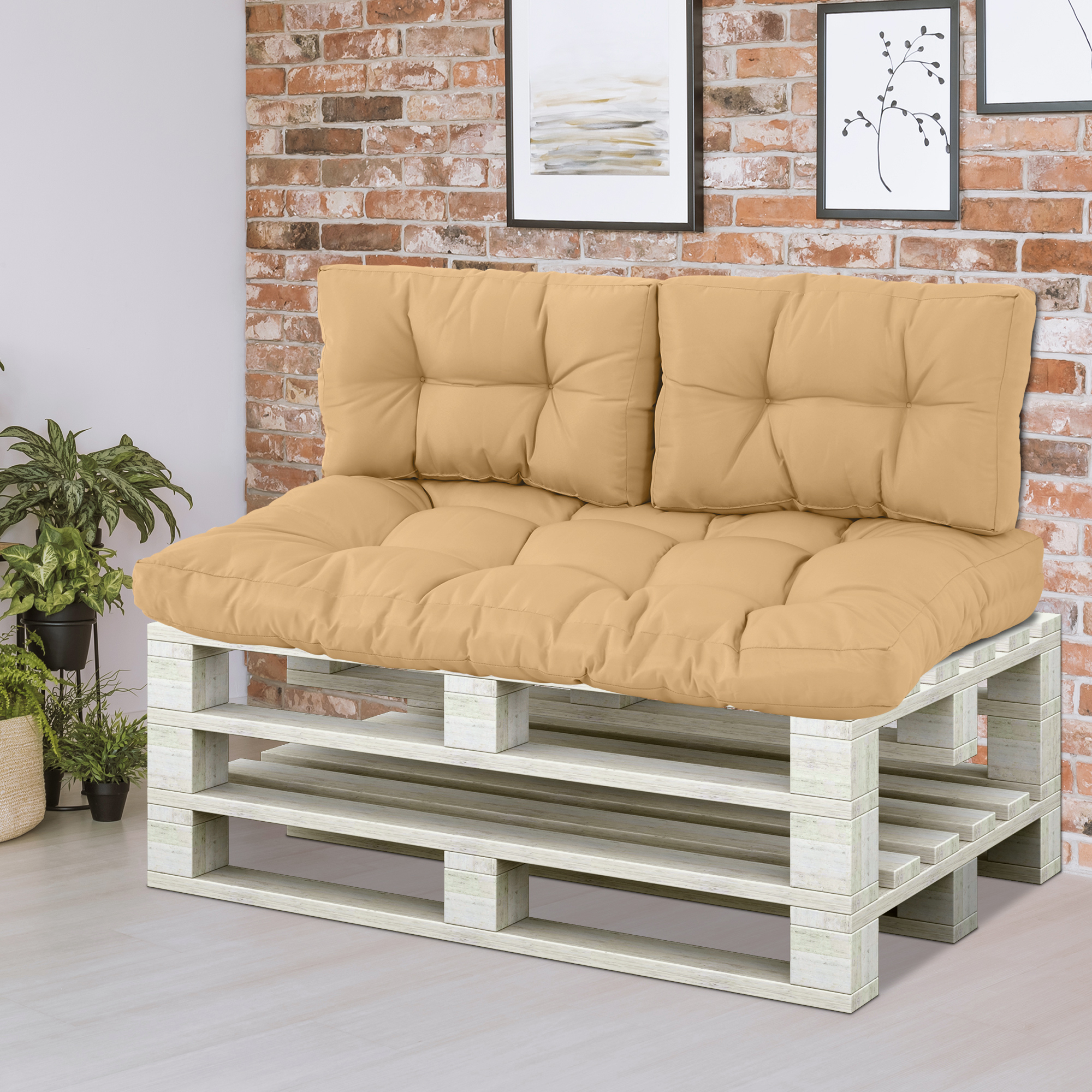 Giardino Divani In Pallet Immagini Set Divani Pallet Set Divani Da - Main Image