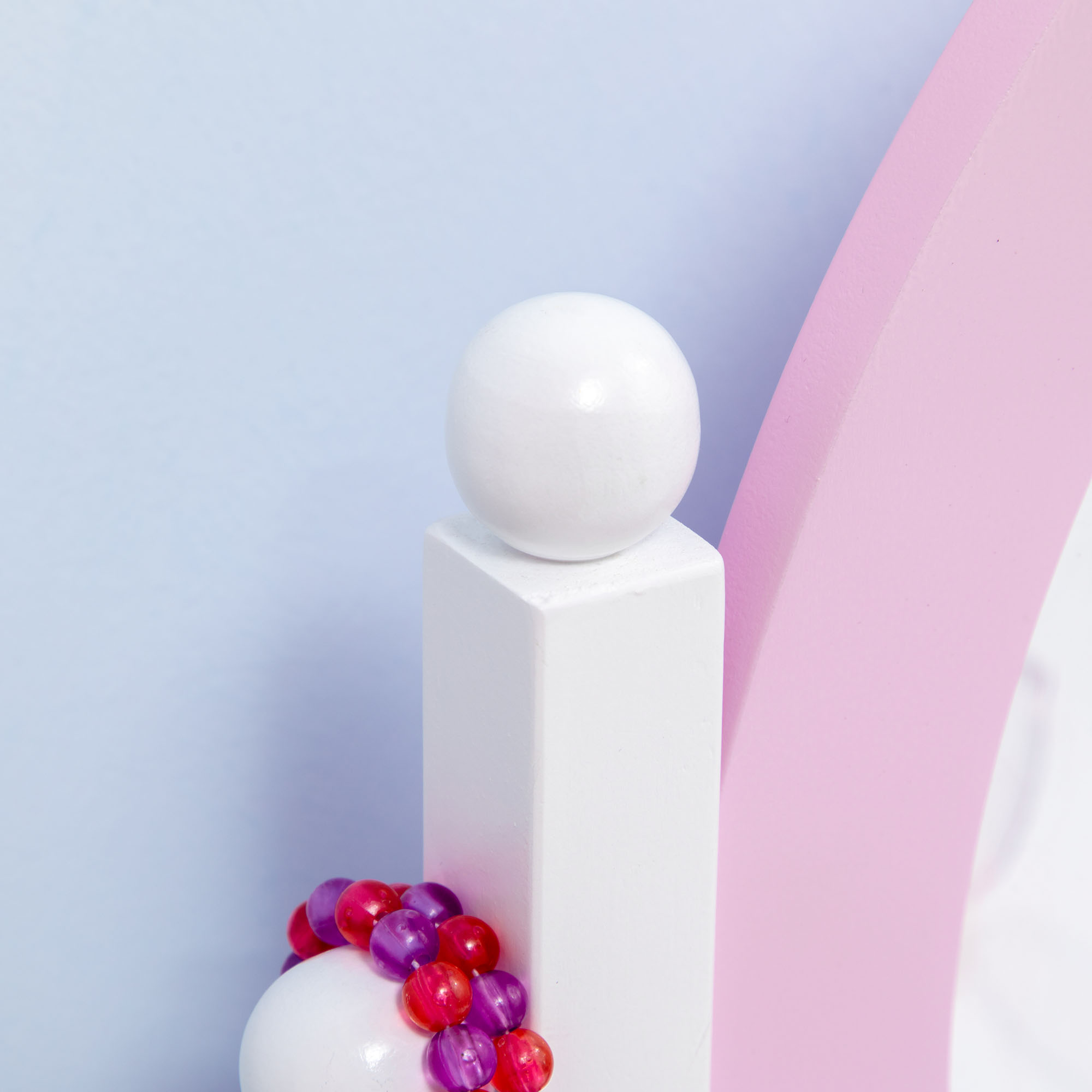 ZONEKIZ Kids Dressing Table Set, with Mirror, Stool, for Ages 3-6 Years Pink 9
