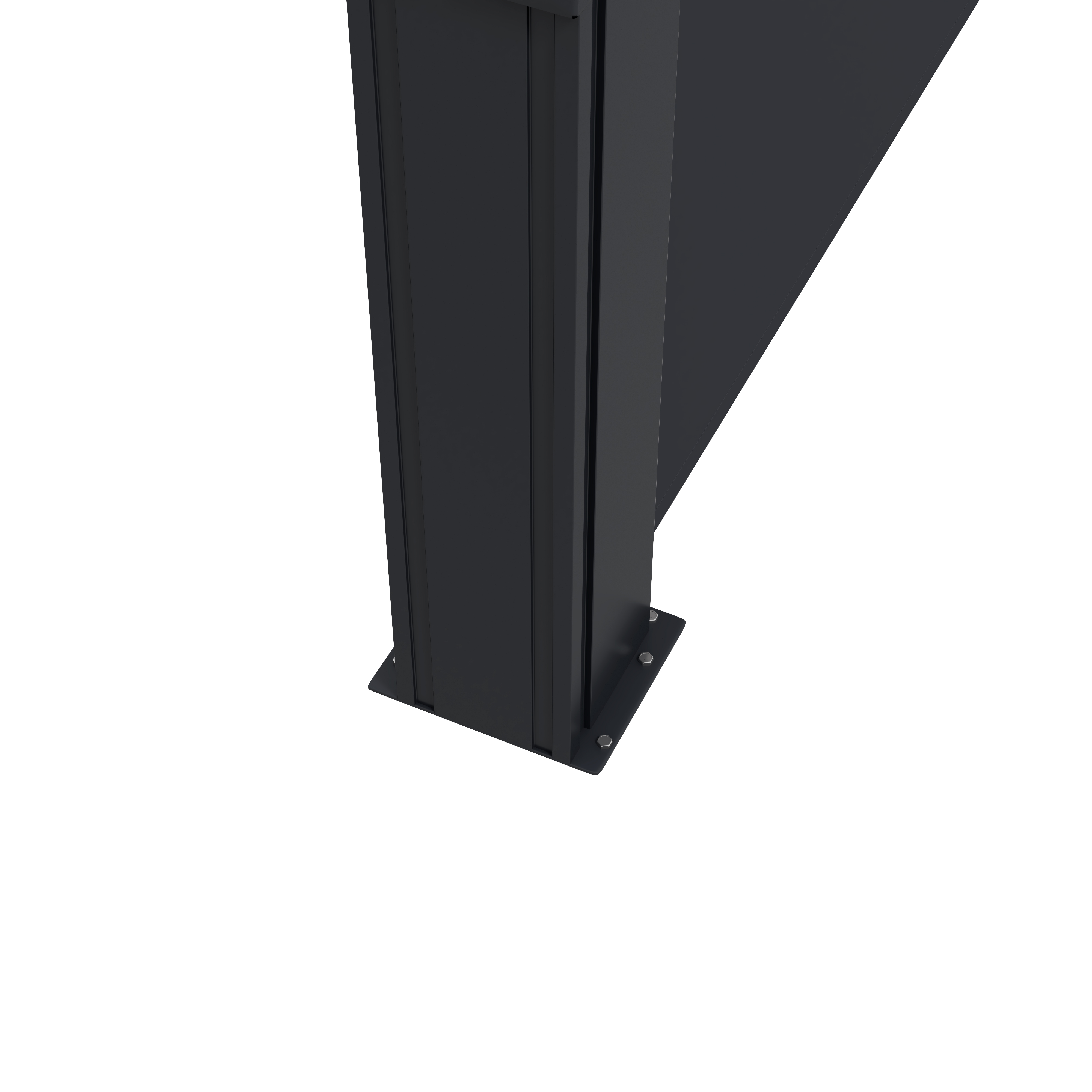 Outsunny Retractable Side Awning, Outdoor Privacy Screen for Garden, Hot Tub, Balcony, Terrace, Pool, 400 x 160cm, Black 9