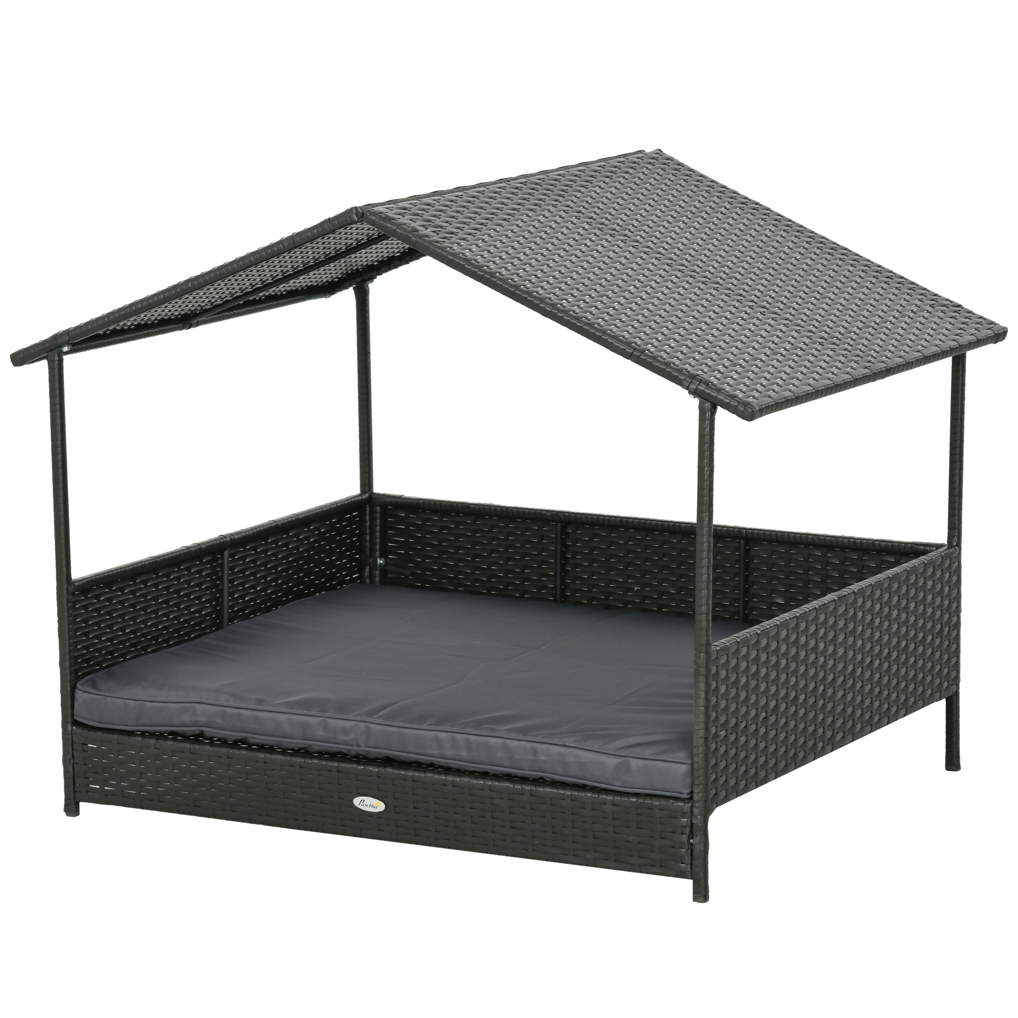 KICHOUSE Cesto sospeso in rattan per la conservazione in