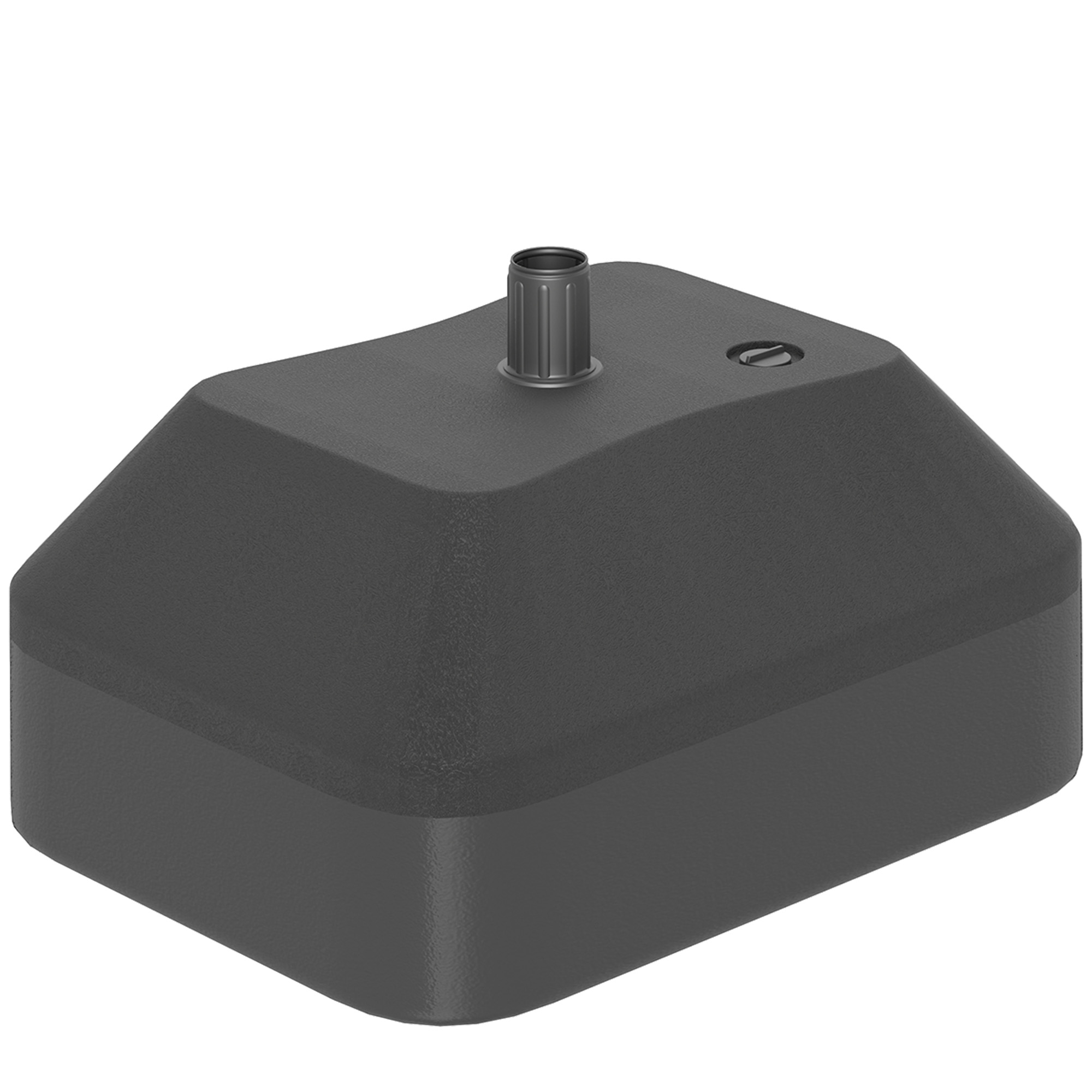 Outsunny Base Rellenable para Sombrilla de Jardín Resistente y Estable Compatible con Postes de 38 mm y Sombrillas de 2,5 m