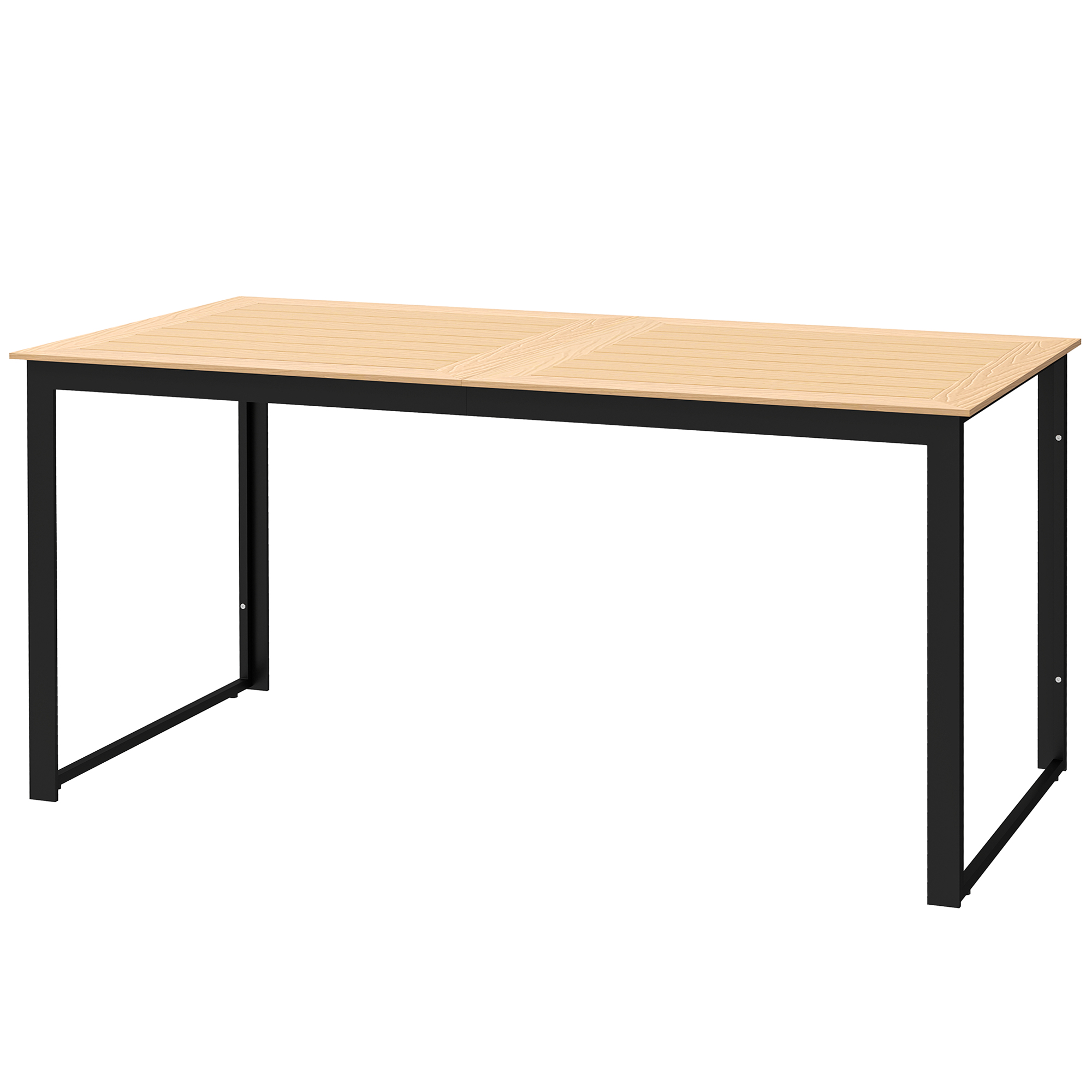 Table De Poker Homgoday – 10 Joueurs – 160 X 80 X 75 Cm – Plateau Feutré Et Porte-gobelets – Bleu