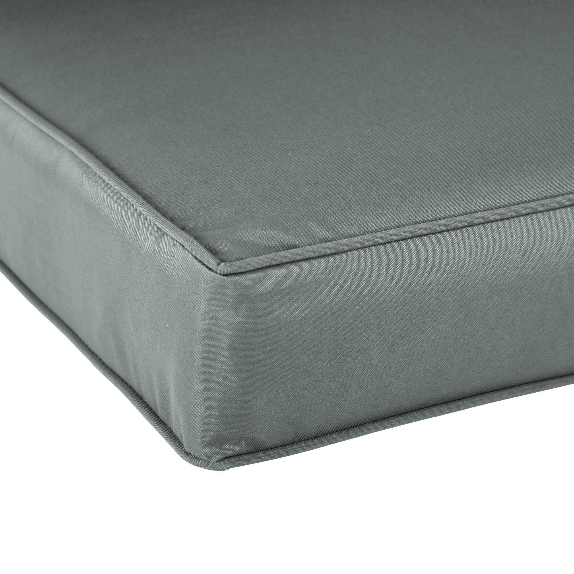 Outsunny 2 Seater Back and Seat Cushion Pillows Replacement, Patio Chair Cushions Set for Indoor Outdoor, Charcoal Grey 9