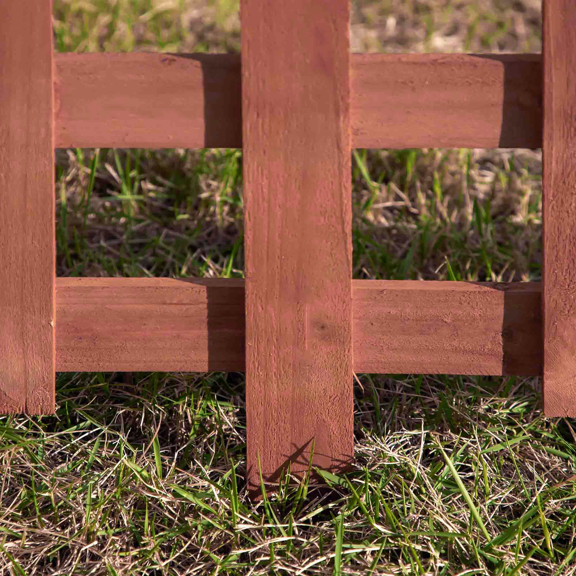Outsunny Set of 12 Wooden 60cm Garden Fence Pieces 7
