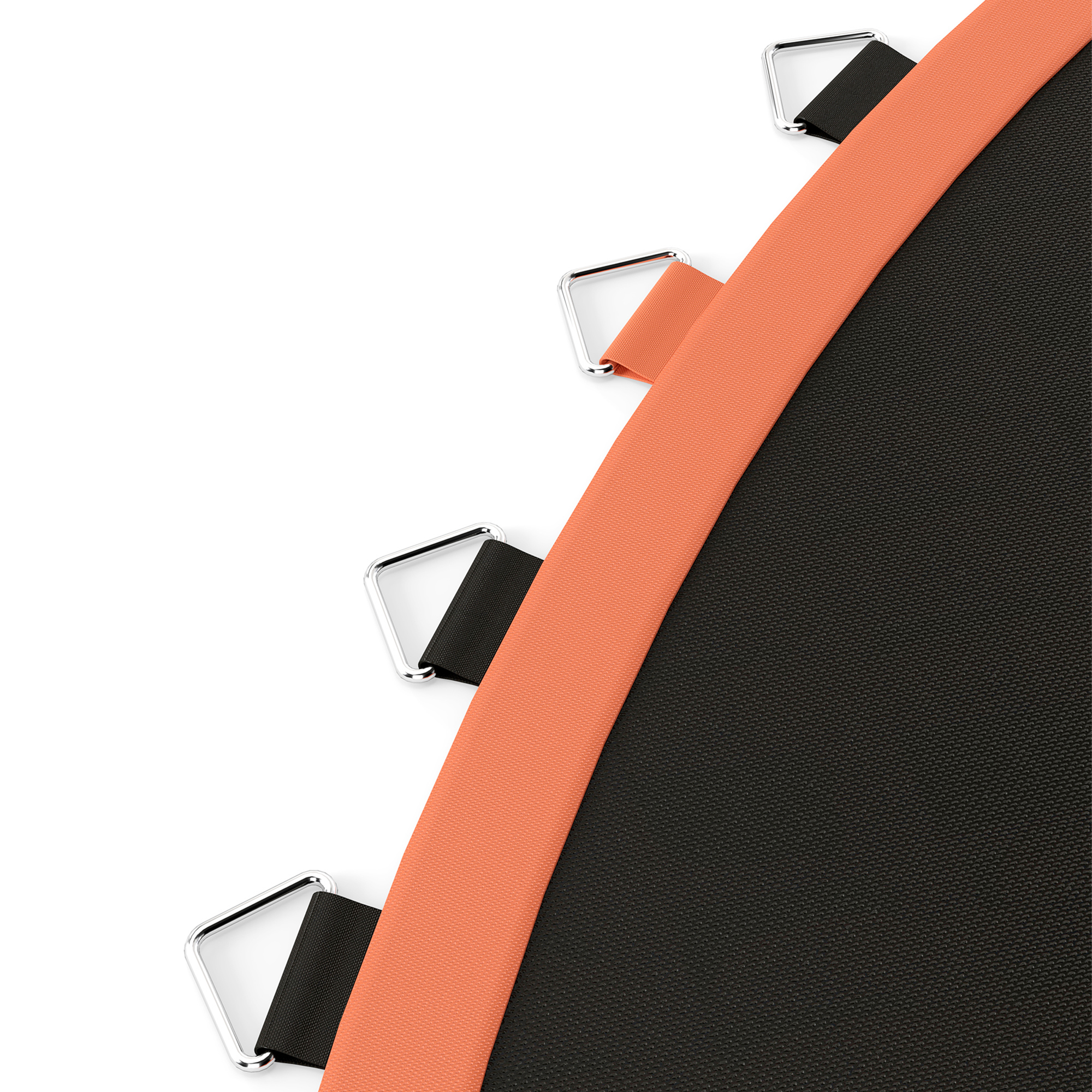 SPORTNOW Trampoline Replacement Mat with Spring Pull Tool, 54 V-Hooks, for 10ft Trampoline using 14cm Springs, Orange 8