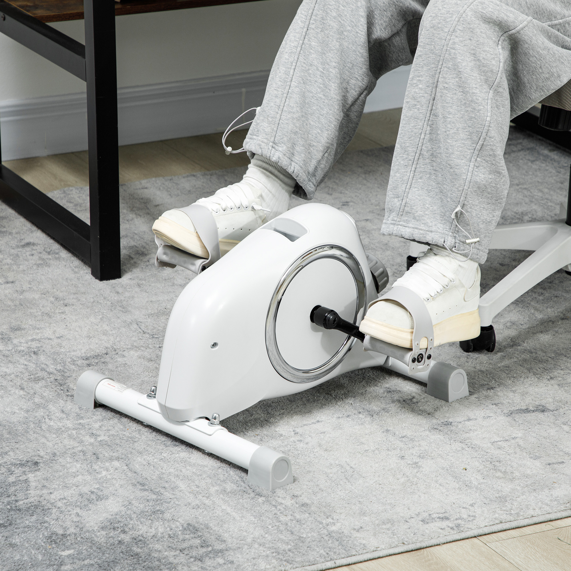 Elliptique De Bureau SPORTNOW – Mini, Silencieux, 8 Résistances Magnétiques, écran LCD, Utilisation Assis Ou Debout – Pour Maison Ou Bureau