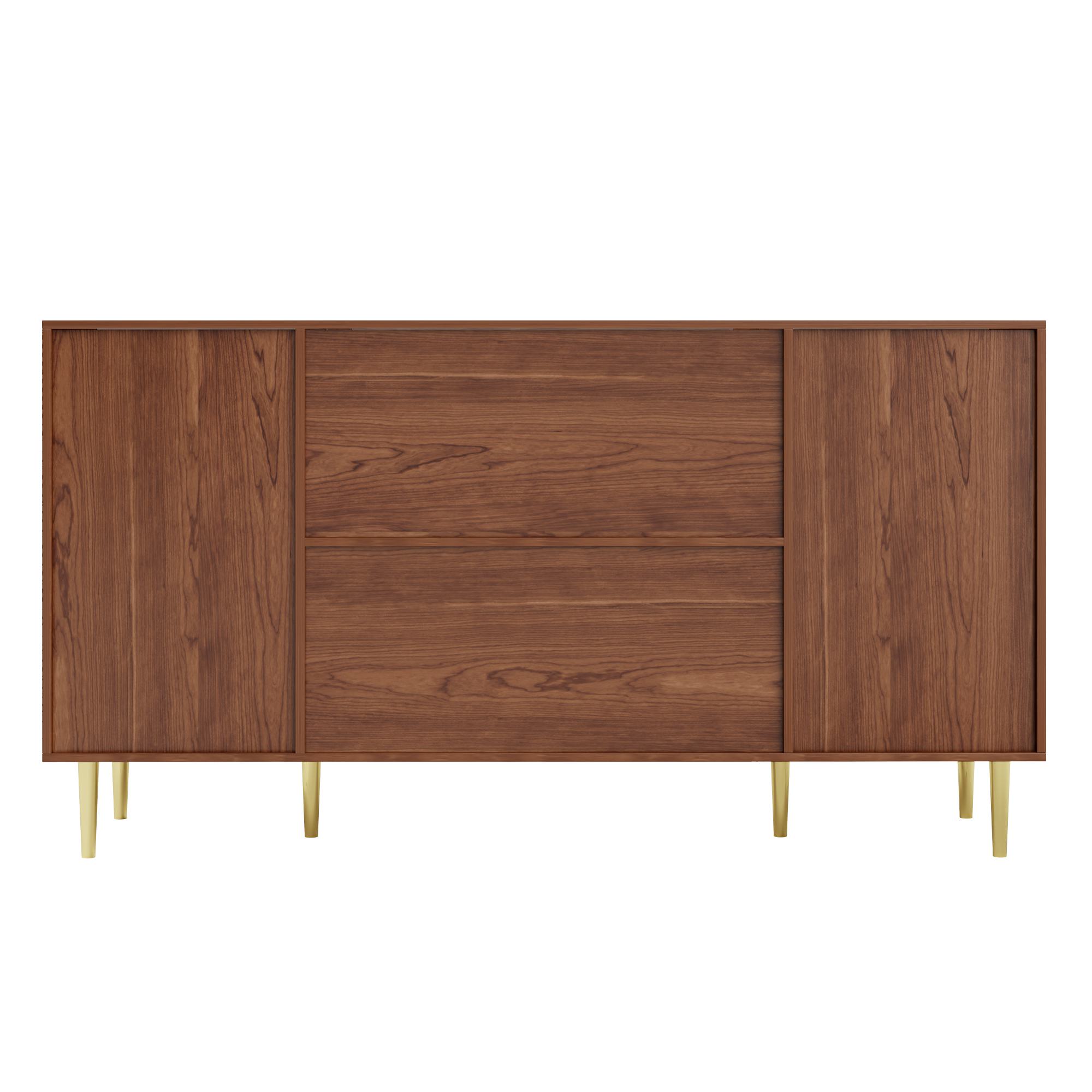 Credenza 2 ante in rattan GALON
