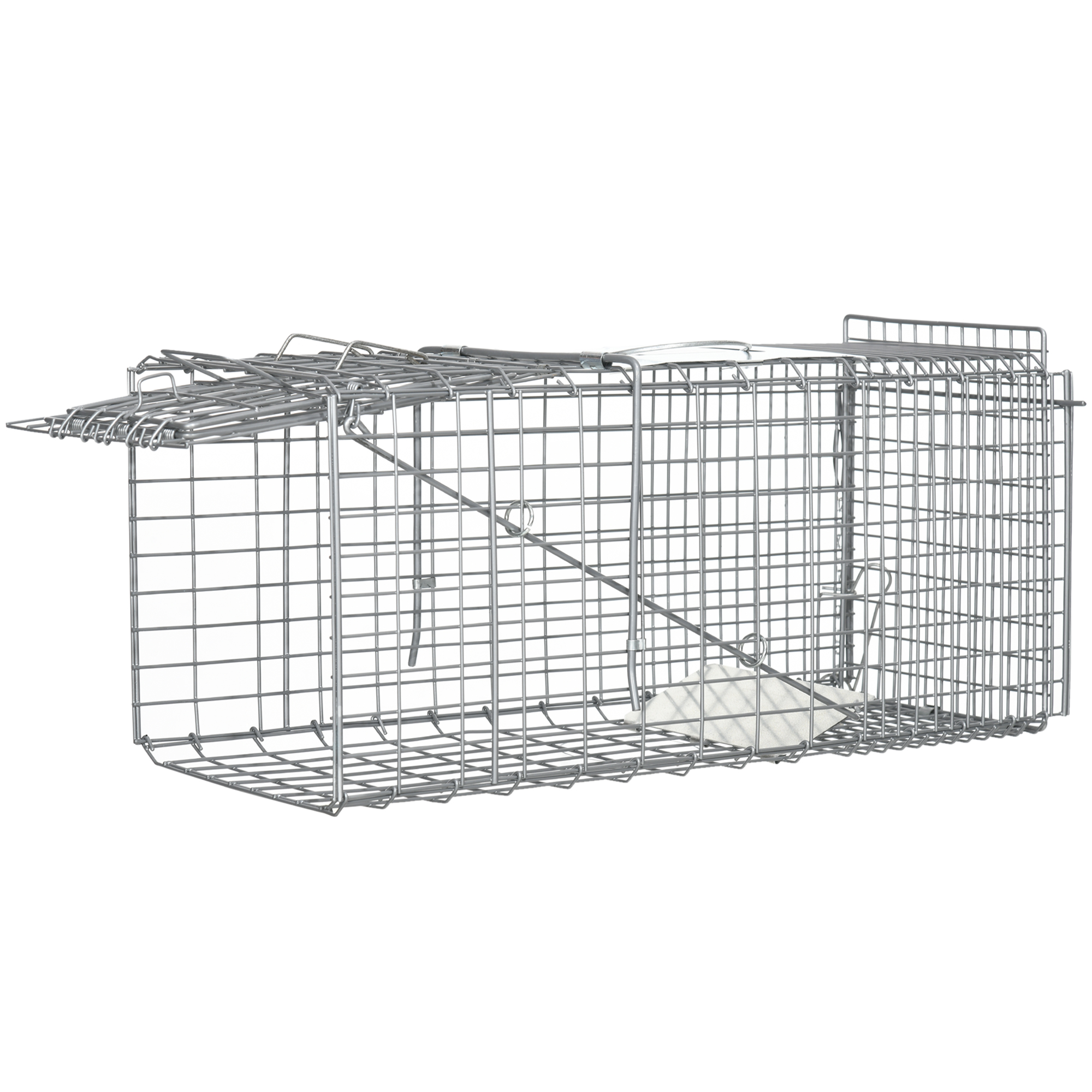 Outsunny Lebendfalle Faltbare Fangkäfig für kleine Tiere wie Ratten und Mäu günstig online kaufen