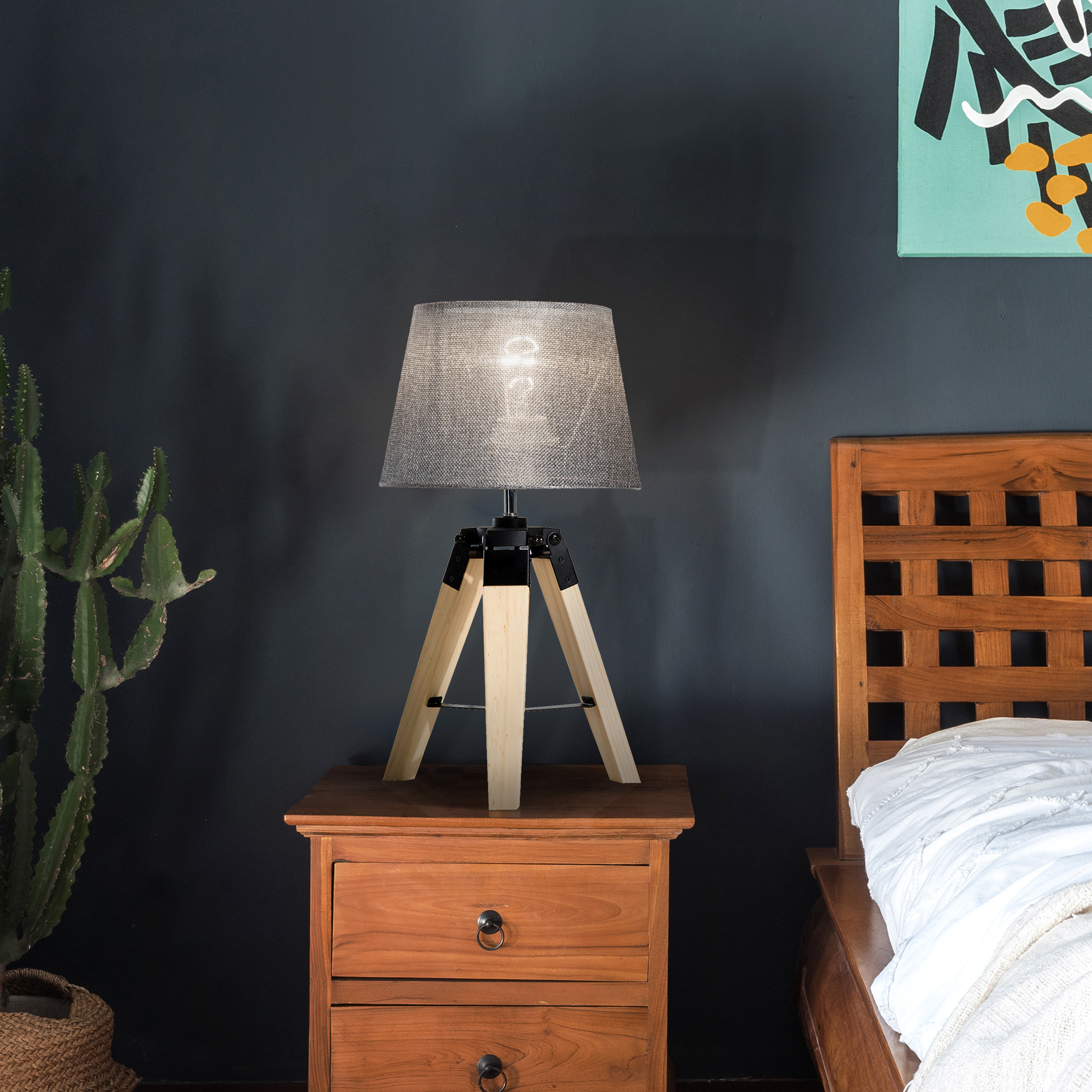 HOMCOM Acrylic Lamp Indoor 3 Light Pendant Chandelier Flush Mount Office Living Room Bedroom w/ Chrome Finish