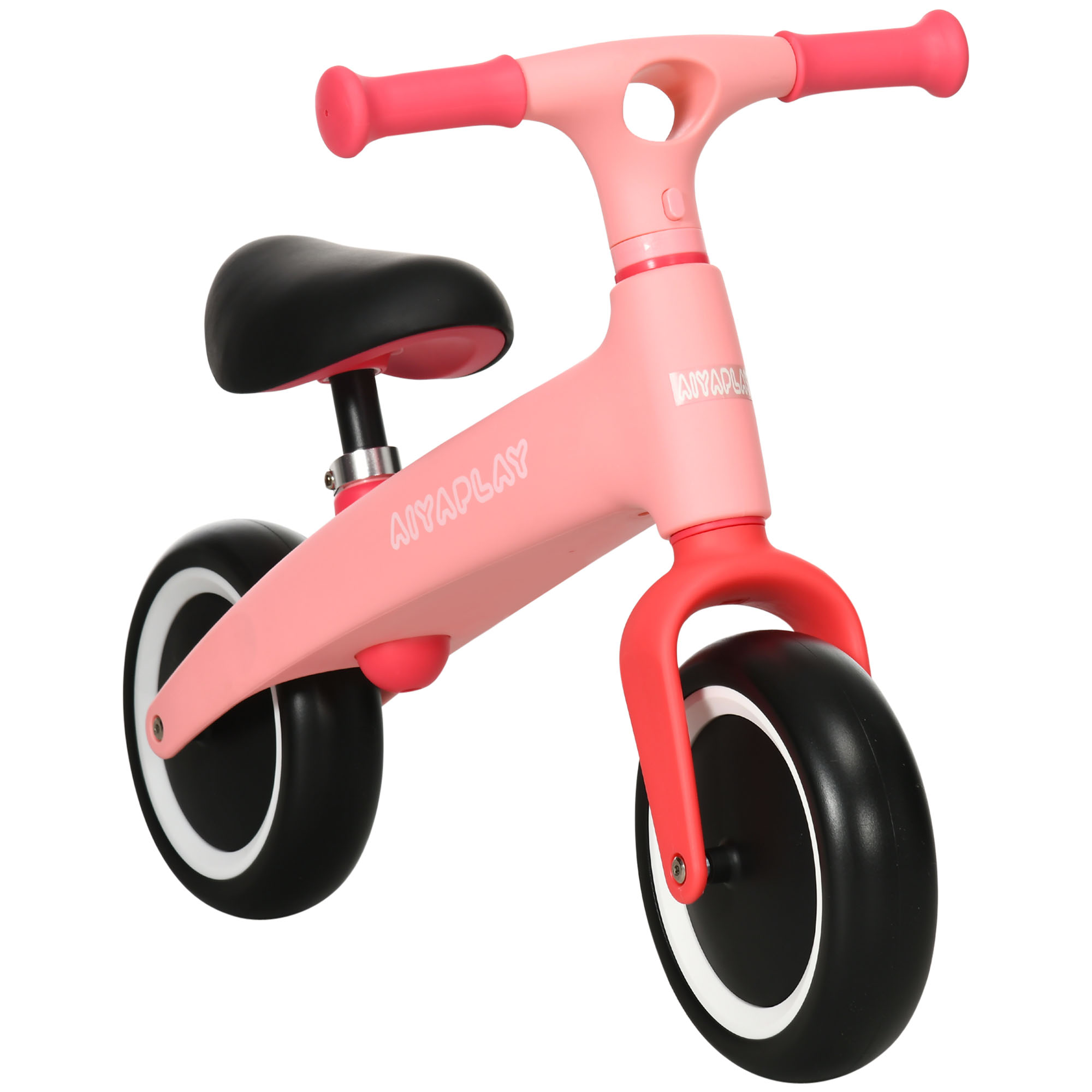 AIYAPLAY Bicicleta Sin Pedales Para Niños 12-36 Meses – Verde, Con Asiento Ajustable Y 4 Ruedas Silenciosas