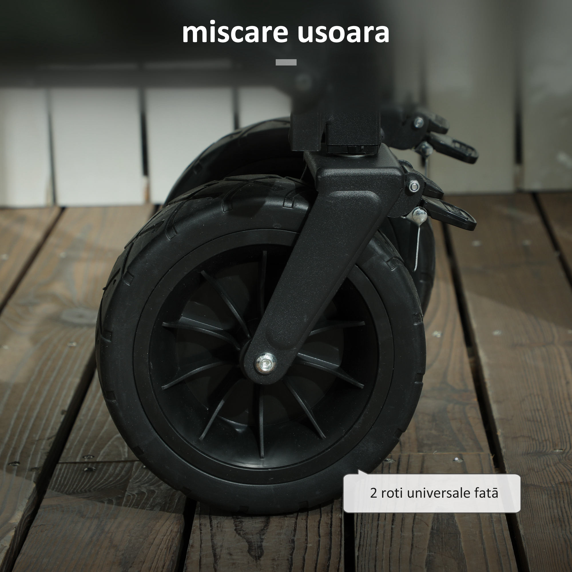  Carucior de Gradina 95L Pliabil cu Panou Rabatabil, din Otel si Poliester, 125x48x78-102 cm, Verde [6]