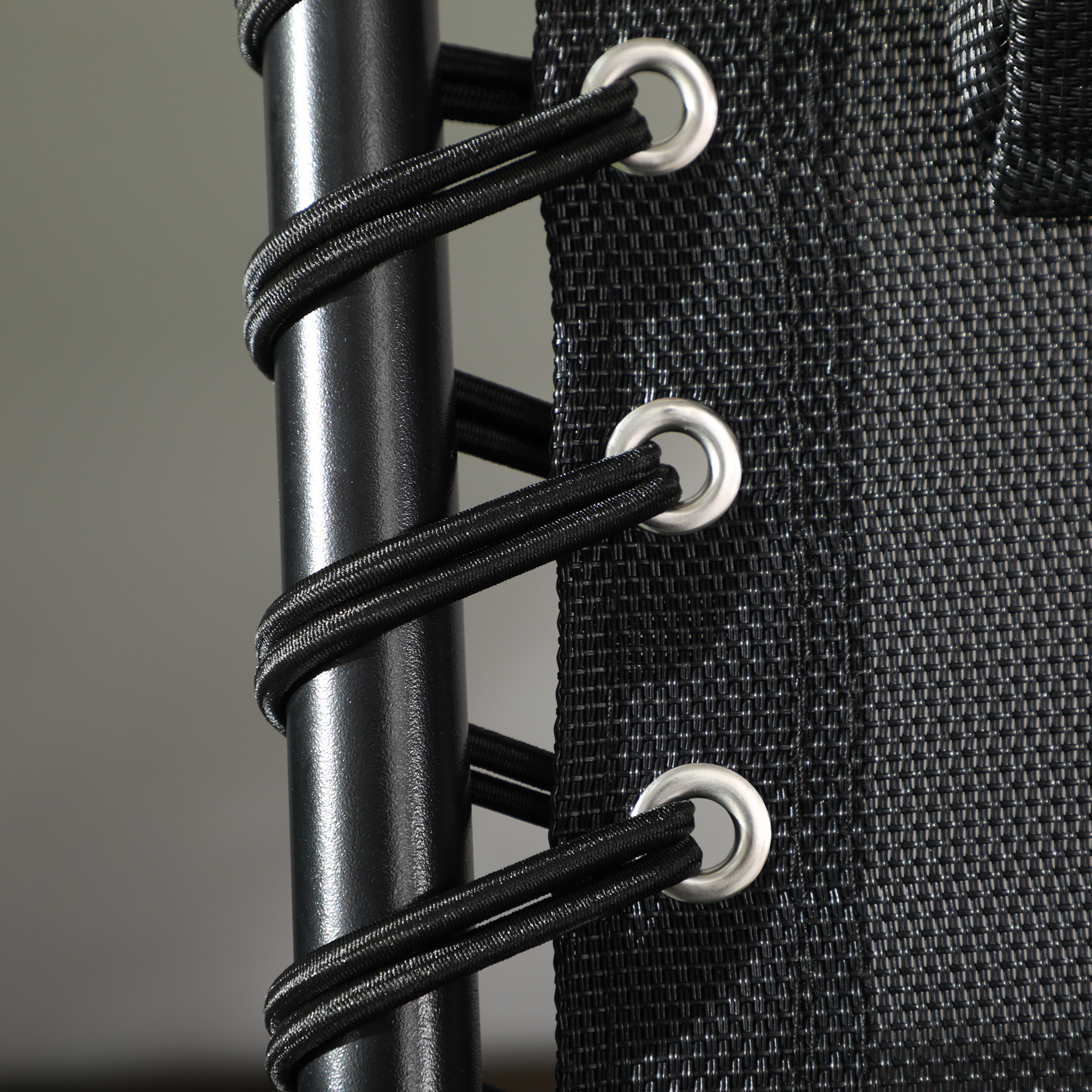  sezlong pliabil cu perna, tetiera si buzunar lateral, 58x189x32,5 cm, gri deschis [8]