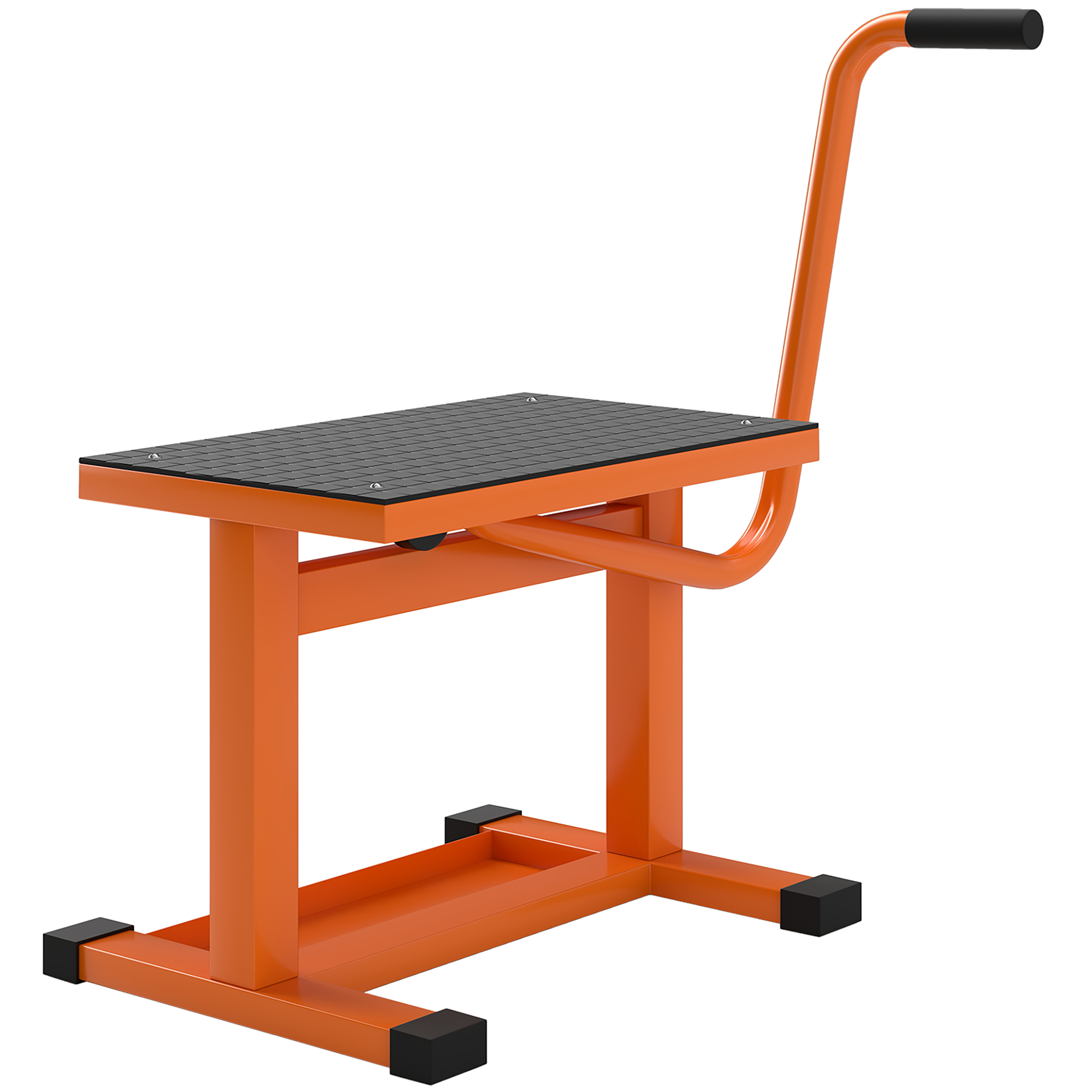 DURHAND Steel Motorbike Jack Lift, 27.5 / 39.5 H cm - Red