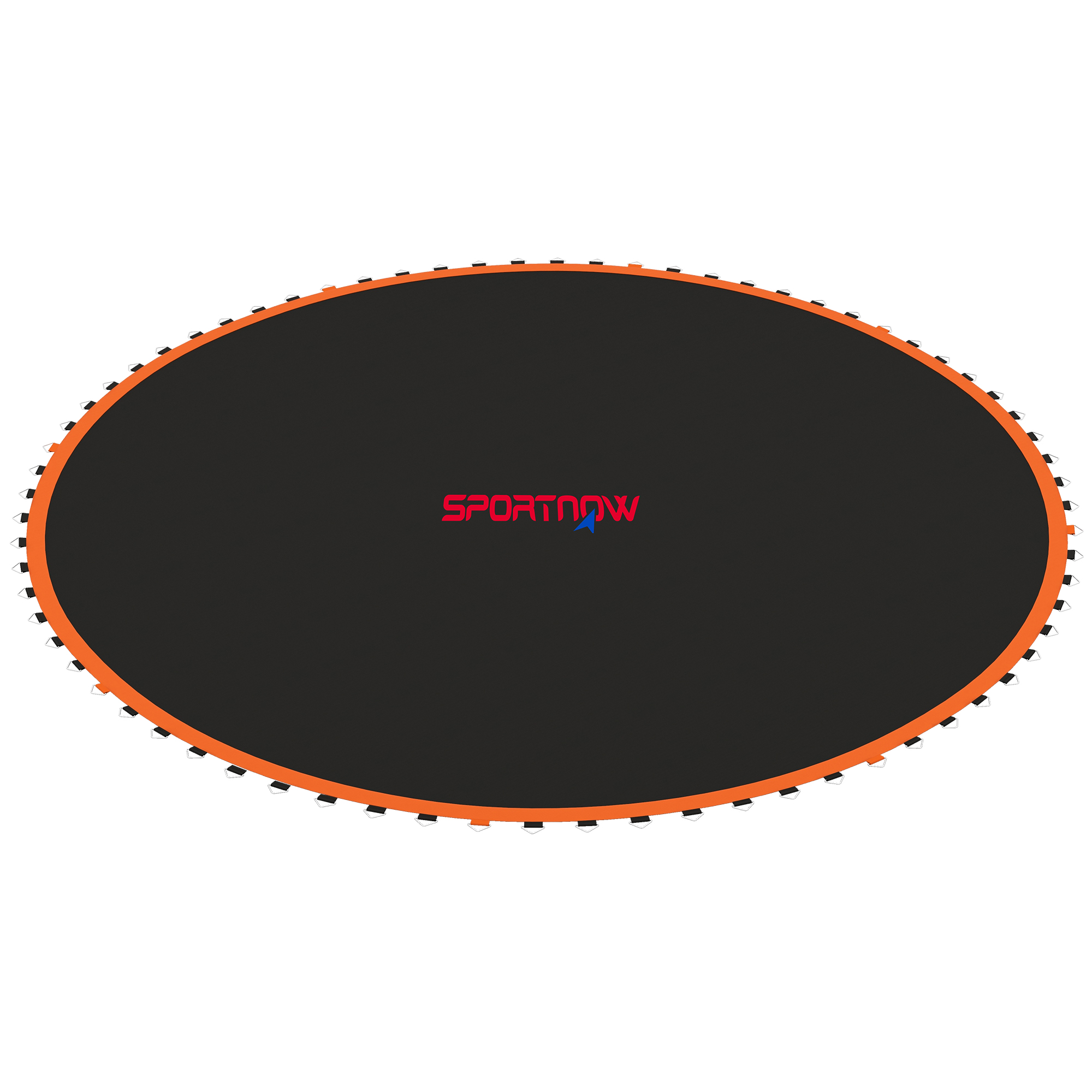 SPORTNOW Tapis de rechange pour trampoline tapis de saut de remplacement, compatible trampoline Ø 3,7 m et ressorts de 14 cm