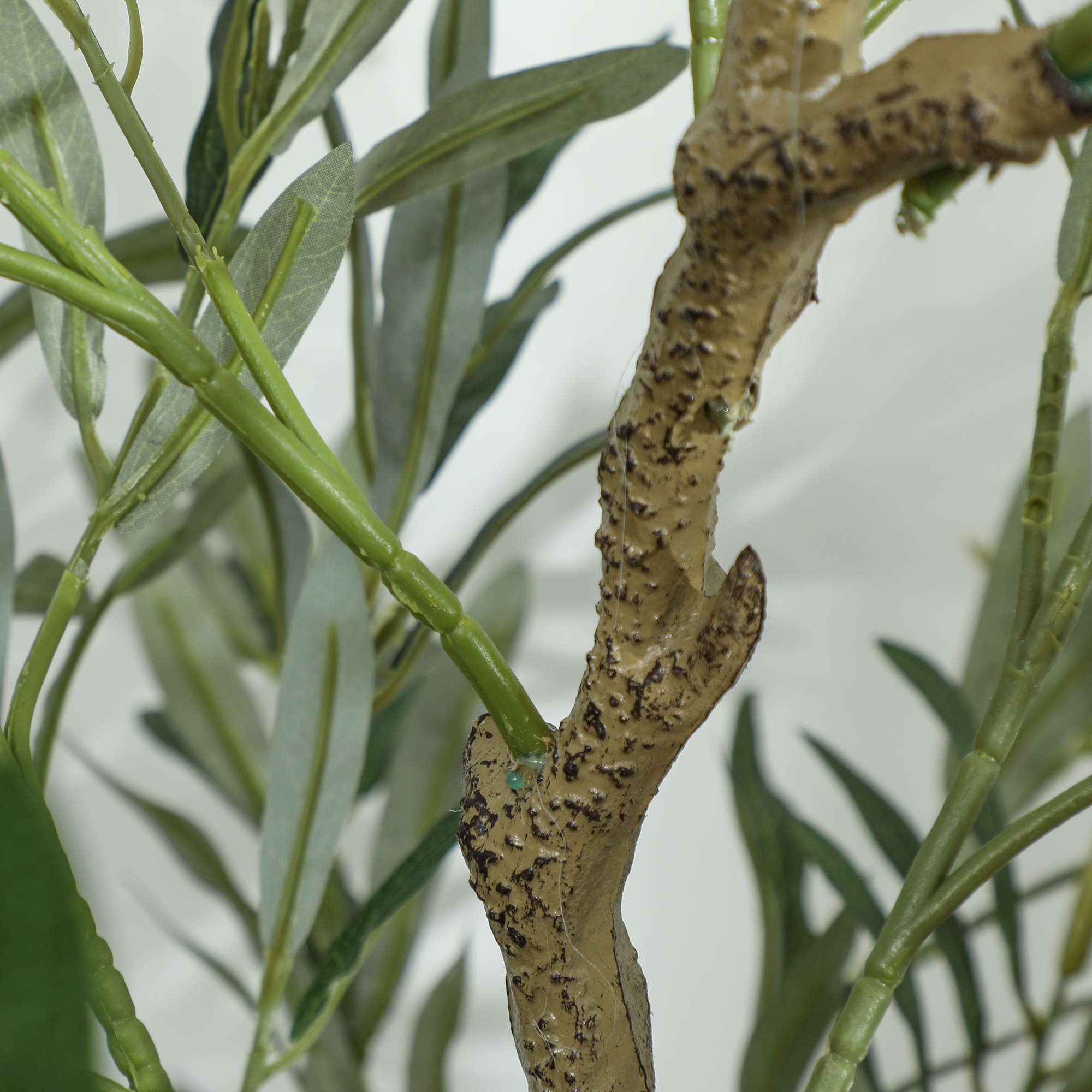  Planta Artificiala Maslin 150 cm cu 720 Frunze, 32 Masline si Ghiveci [8]