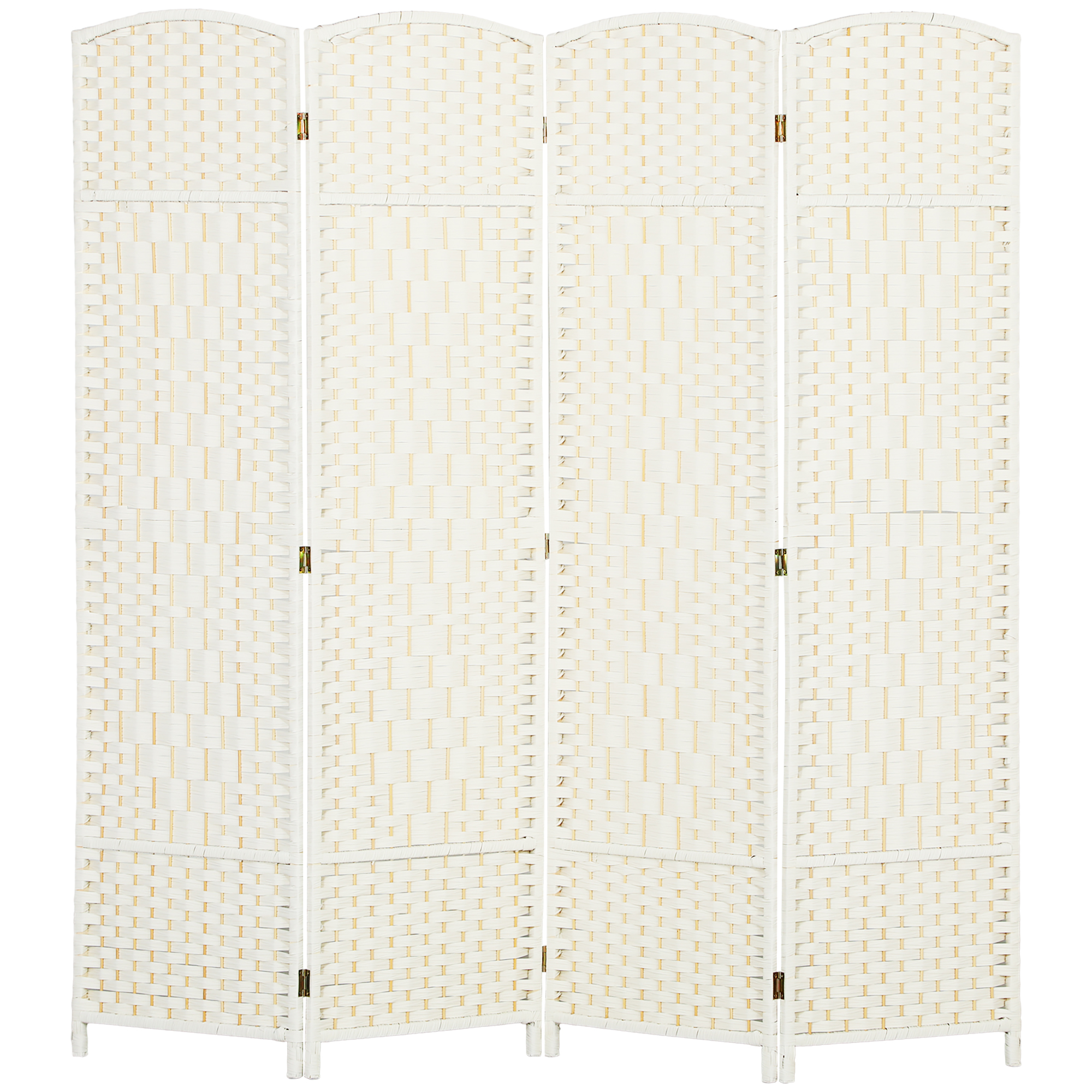 HOMCOM Paravent 4-teilig 180 x 180 cm Raumteiler Trennwand, Faltbar Raumtre günstig online kaufen