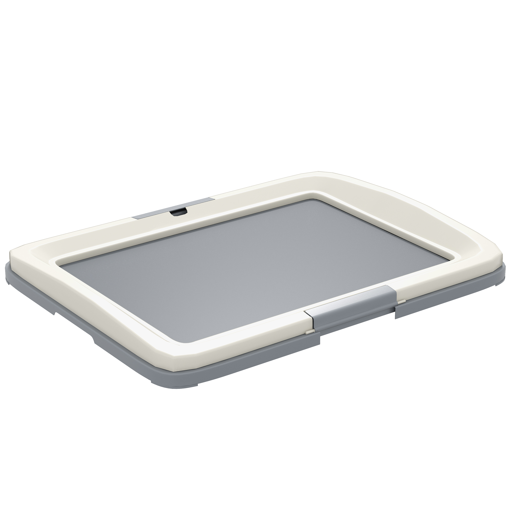 PawHut Dog Toilet Tray for Training Dogs, Dog Litter Tray for Indoor, Outdoor, 47 x 34 x 6cm