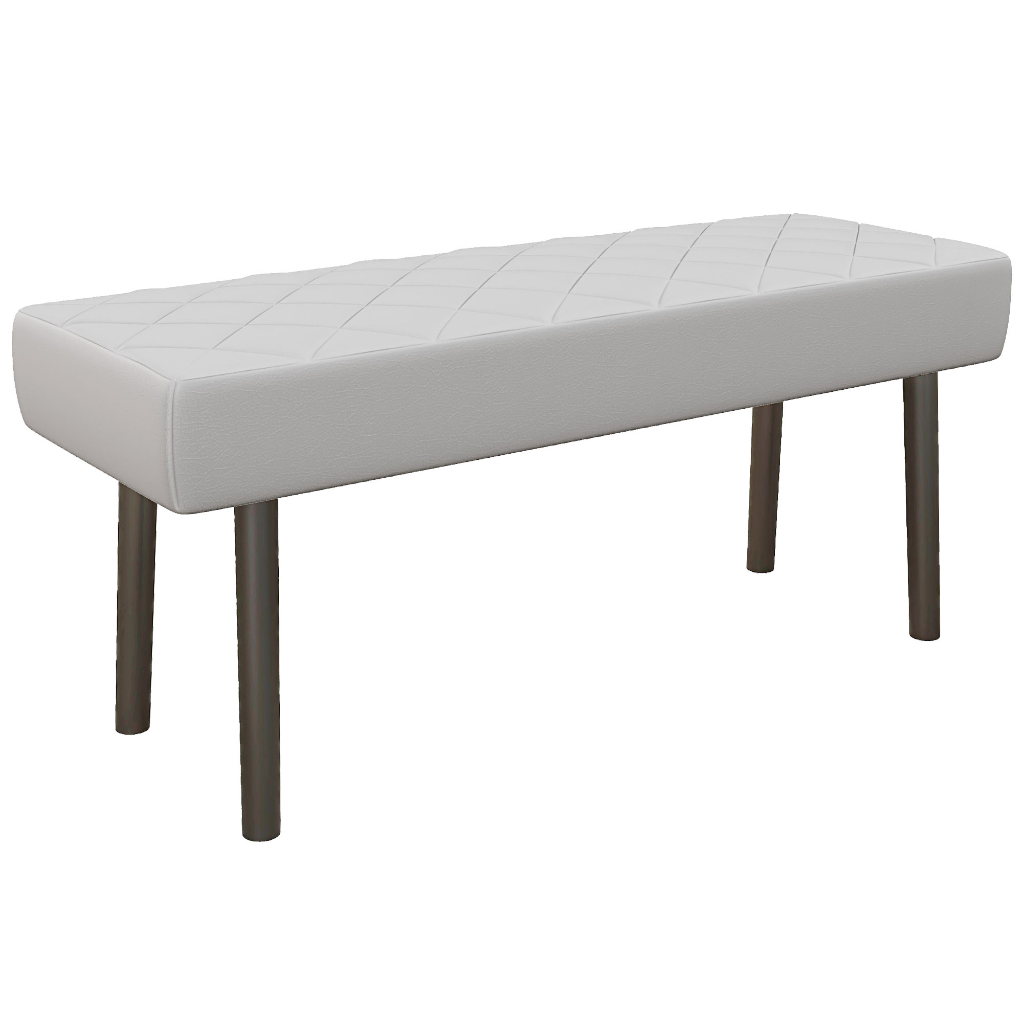 PINPLUS Sgabello Pouf Contenitore, Cassapanca Rotondo Ottomano con Contenitore, Pieghevole Poggiapiedi in Teddy 56x40 cm, per Soggiorno, Camera da Letto e Corridoio, Bianco crema