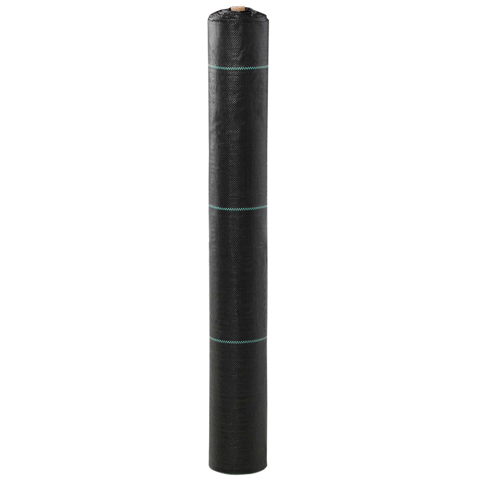 Outsunny 2m x 100m Heavy Duty Weed Control Membrane, Weed Membrane for Landscaping Driveway Gravel Artificial Grass Lawn Underlay, Black 9