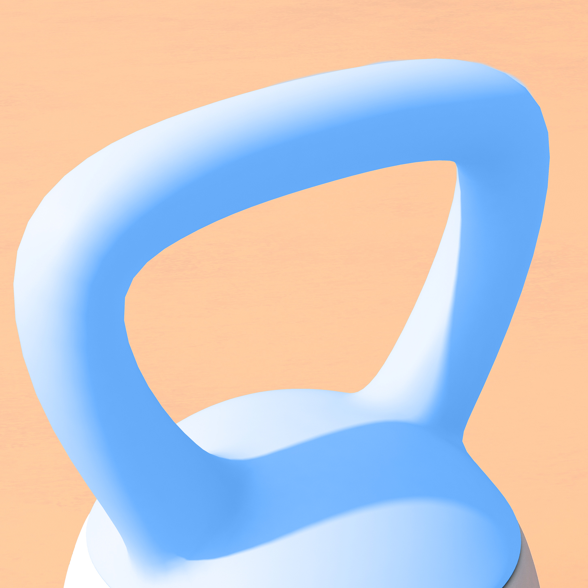 SPORTNOW 4KG Soft Kettlebell, Kettlebell with Non-Slip Handle for Home Gym, Weight Lifting, Strength Training, Light Blue/Grey 9